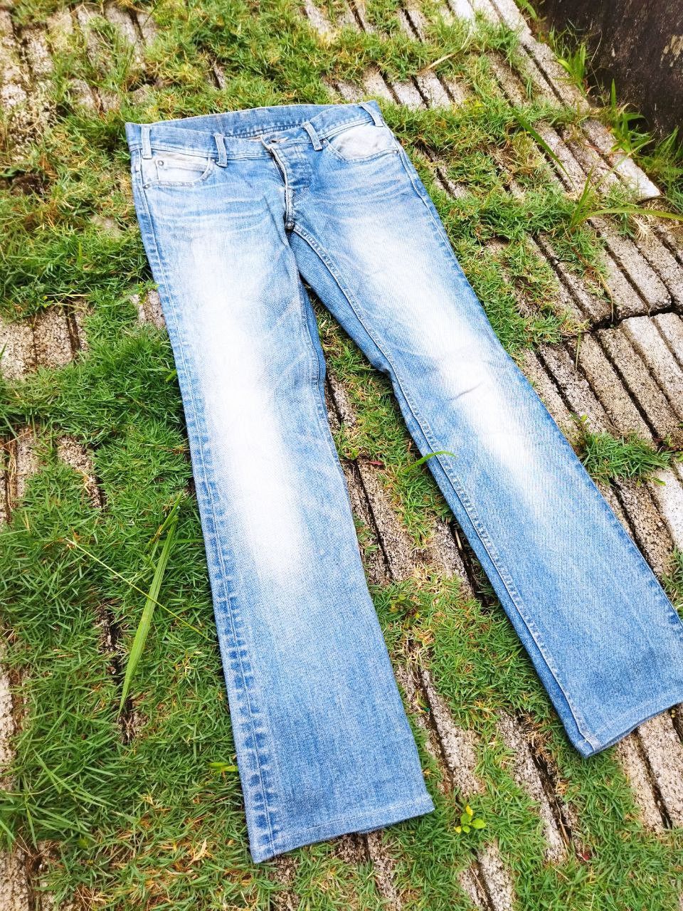 5351 POUR LES HOMMES Vintage 5351 Pour Les Hommes Japan Distressed Jeans Size US 32 / EU 48 - 2 Thumbnail
