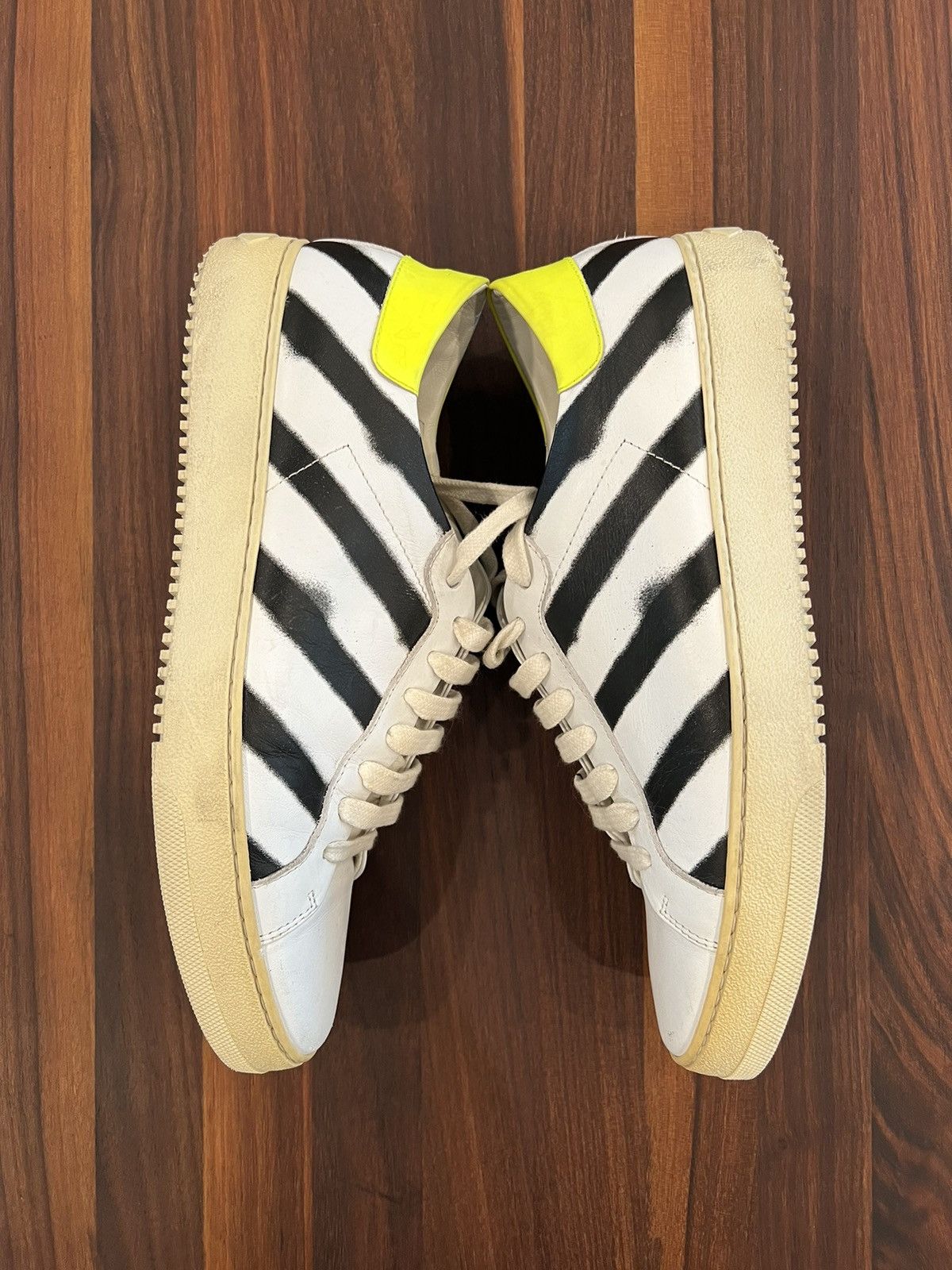 Off-White Off-White Diagonals Spray Sneaker Size US 8.5 / EU 41-42 - 4 Thumbnail