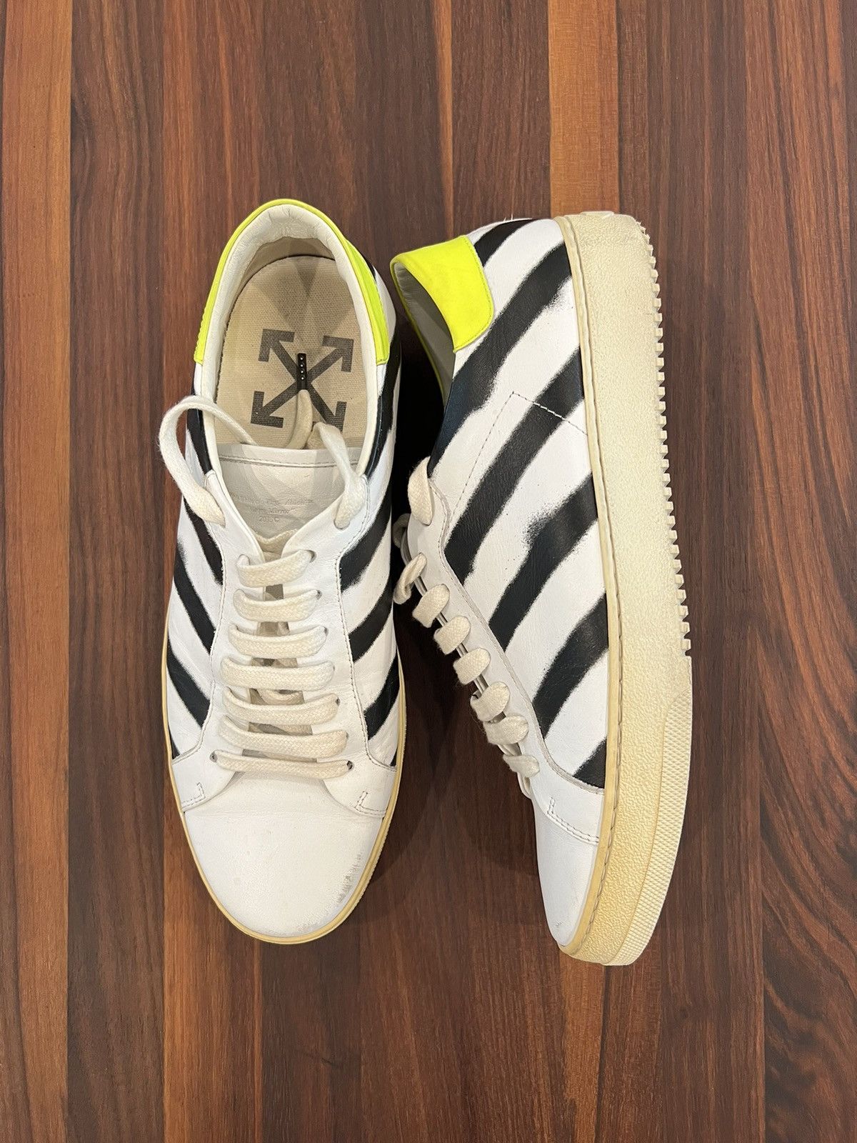Off-White Off-White Diagonals Spray Sneaker Size US 8.5 / EU 41-42 - 3 Thumbnail