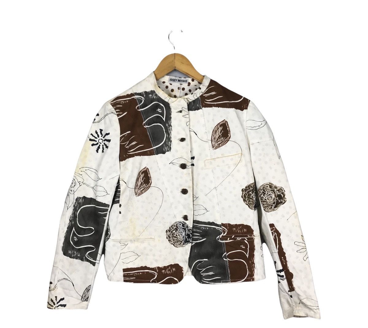 Issey Miyake Issey Miyake Crop Jacket Size US S / EU 44-46 / 1 - 1 Thumbnail