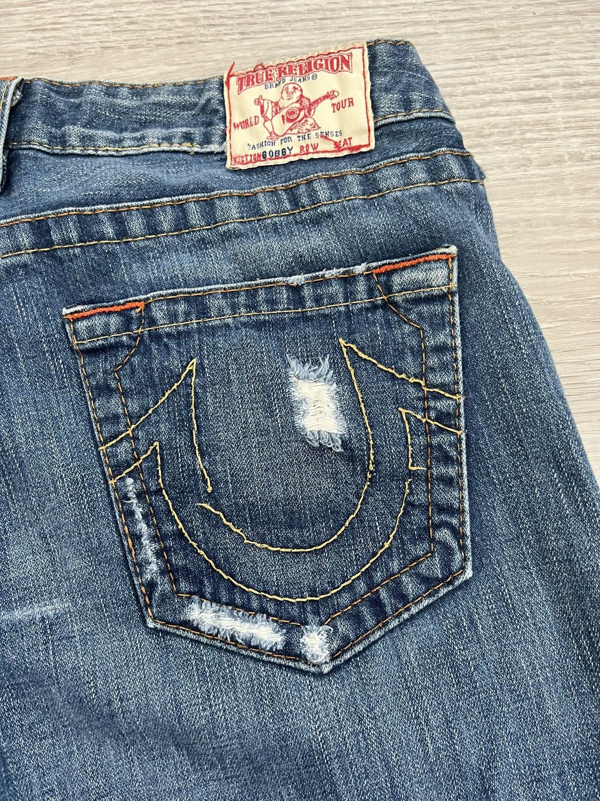 True Religion × Vintage Women’s True Religion Bobby Flare Jeans size 31 Size 31" - 4 Thumbnail
