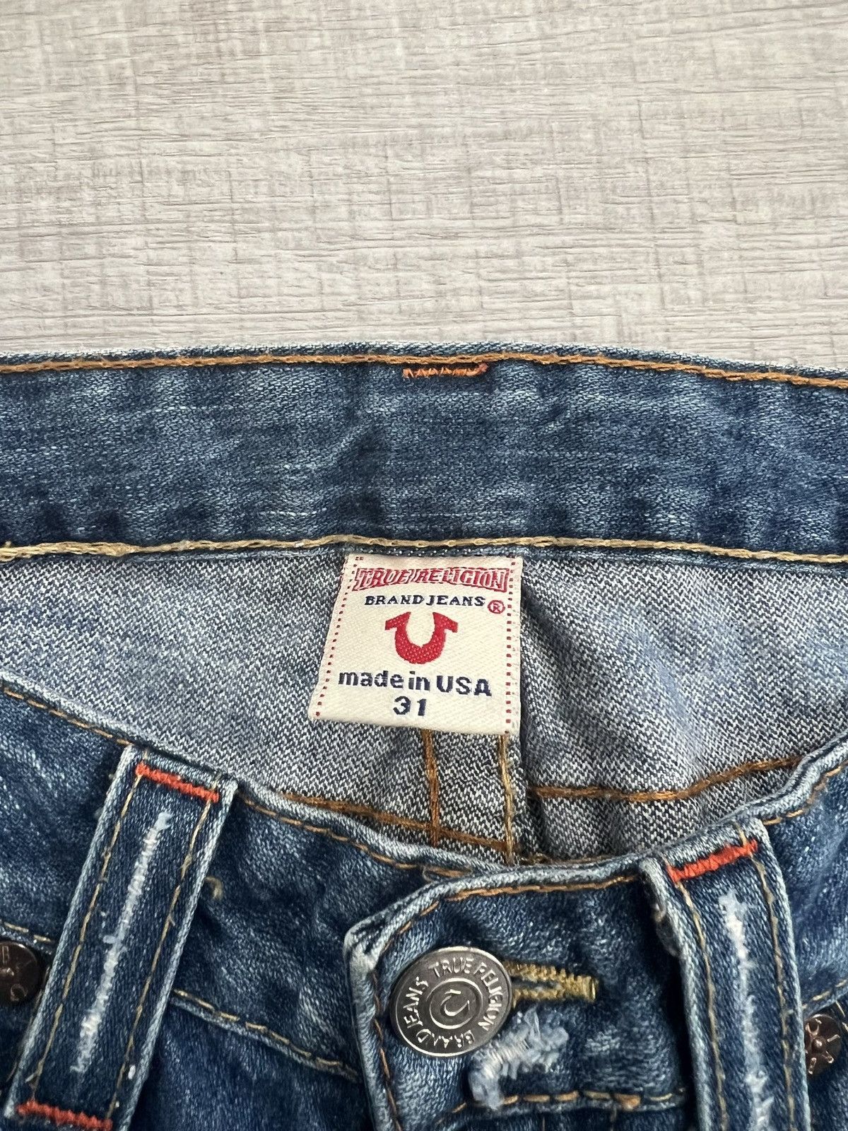 True Religion × Vintage Women’s True Religion Bobby Flare Jeans size 31 Size 31" - 5 Thumbnail