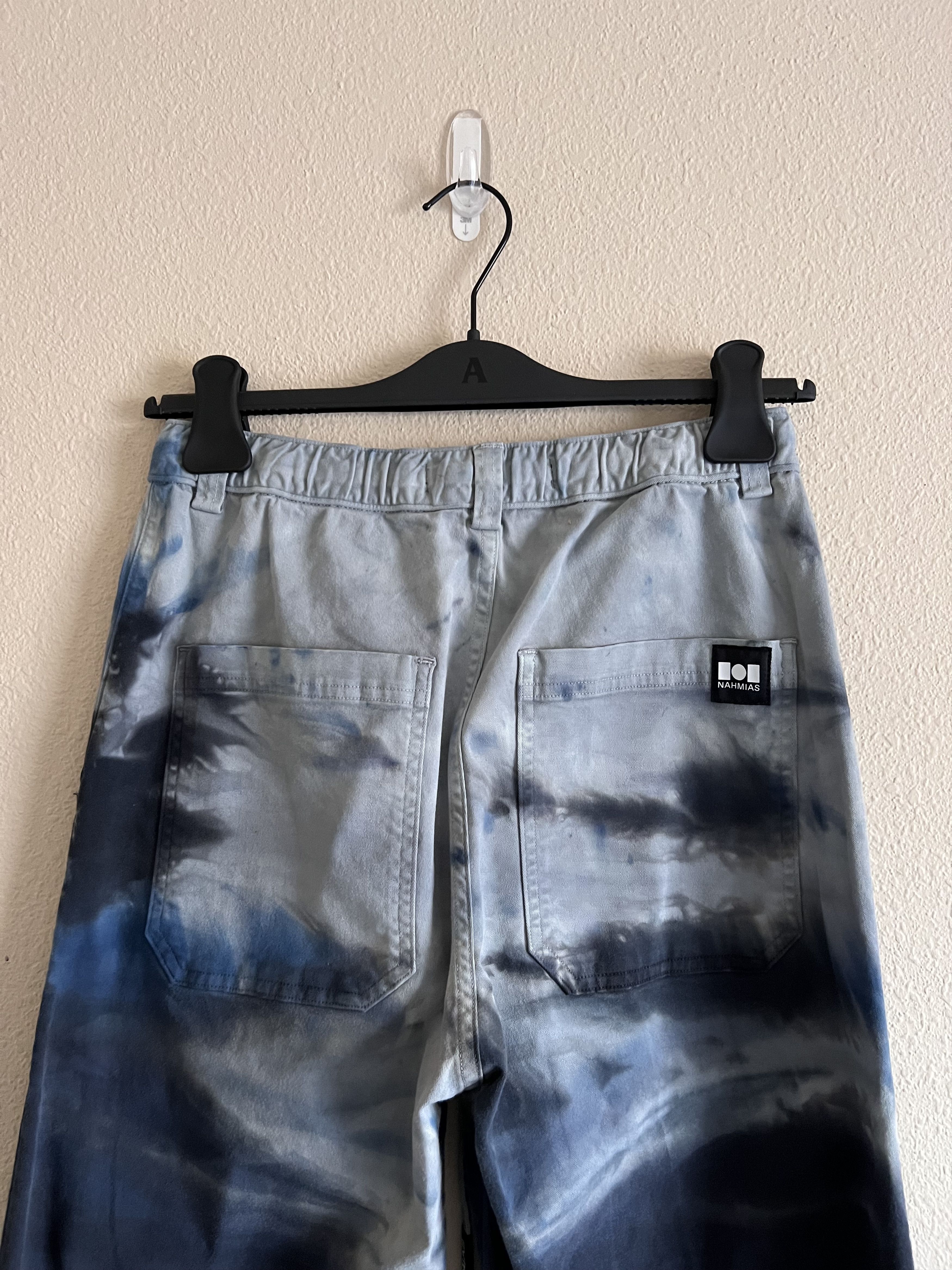 Nahmias Nahmias Baggy Trousers in Blue Gradient Size US 30 / EU 46 - 6 Thumbnail