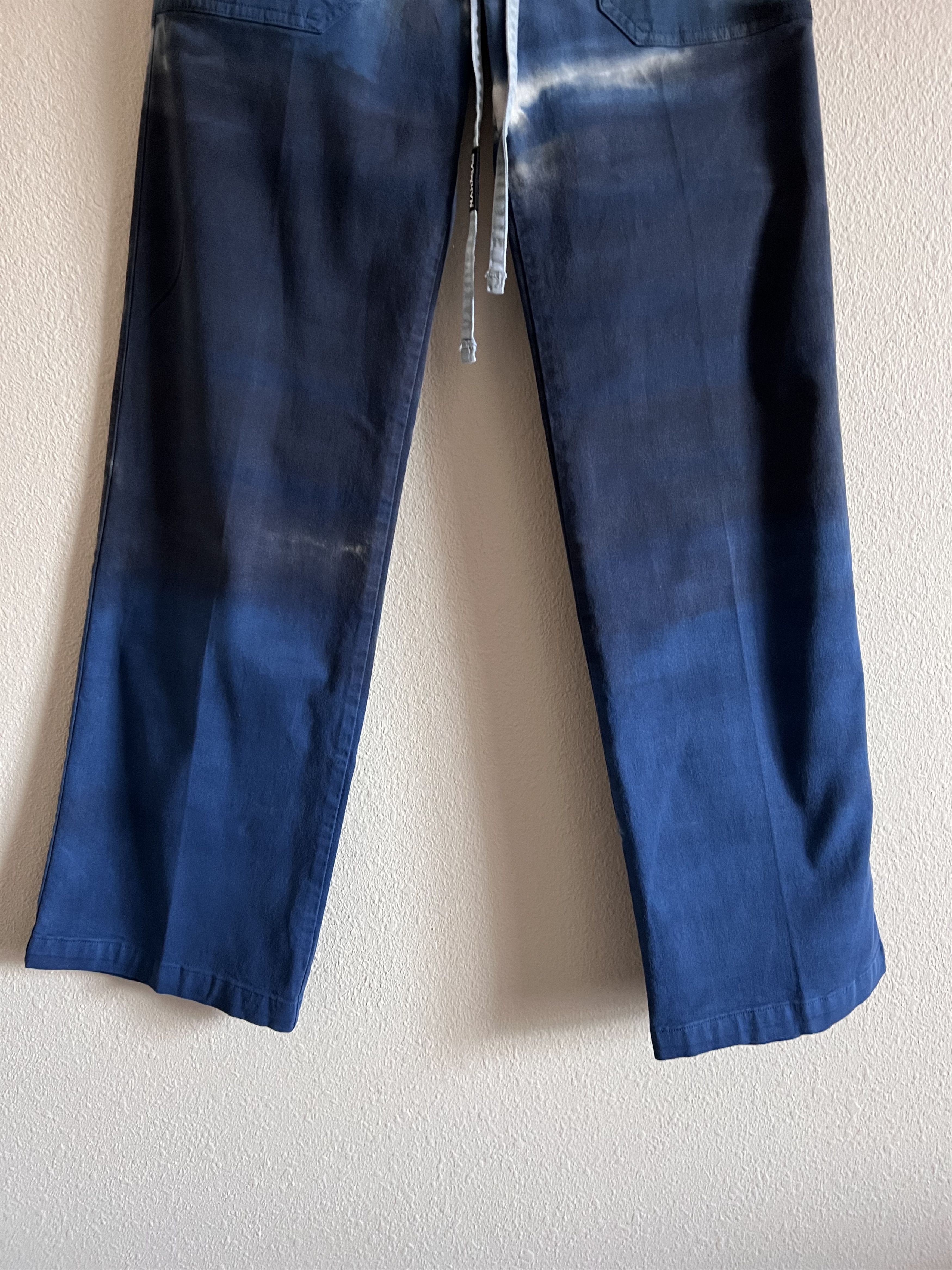 Nahmias Nahmias Baggy Trousers in Blue Gradient Size US 30 / EU 46 - 4 Thumbnail