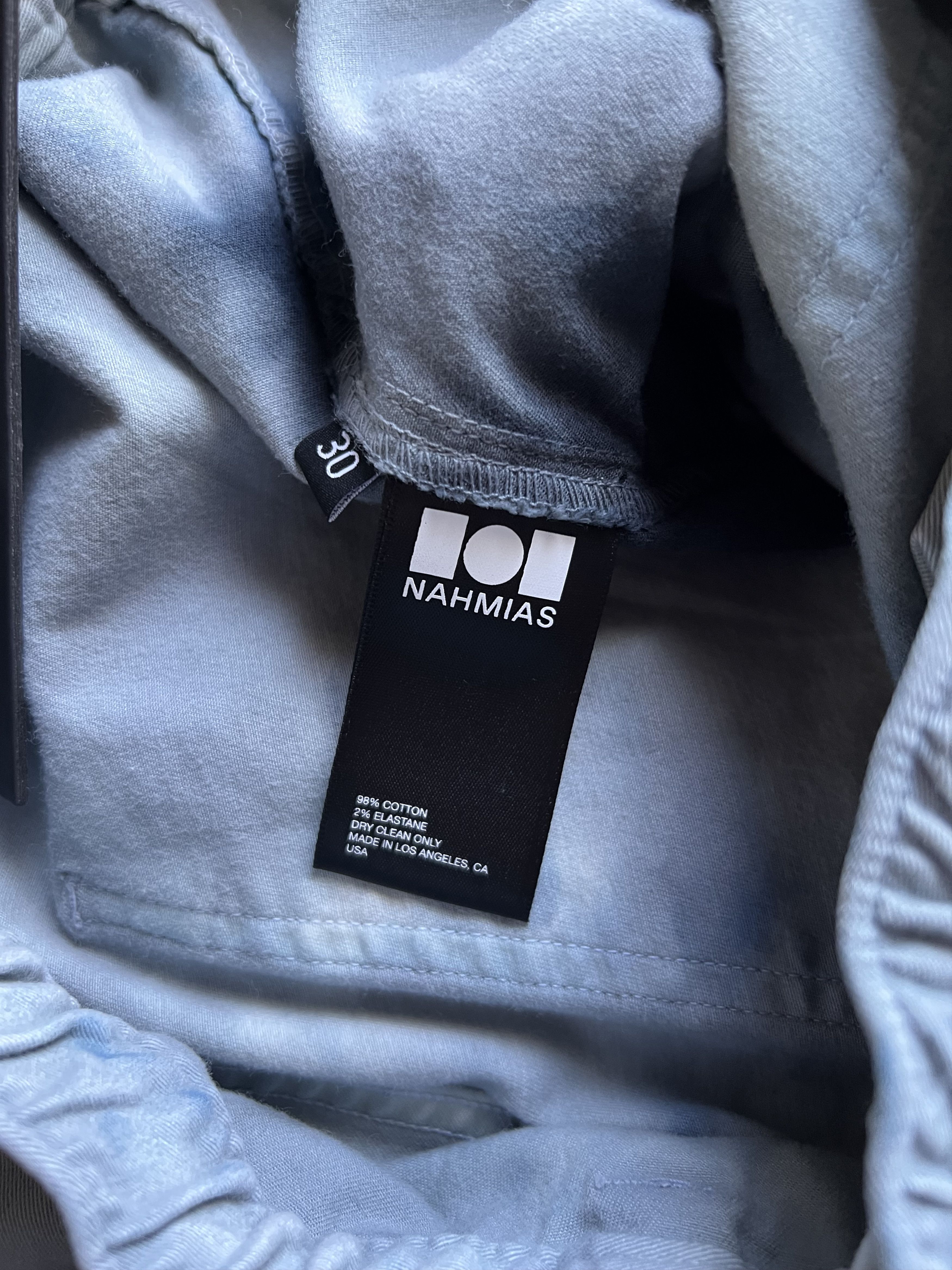 Nahmias Nahmias Baggy Trousers in Blue Gradient Size US 30 / EU 46 - 9 Thumbnail