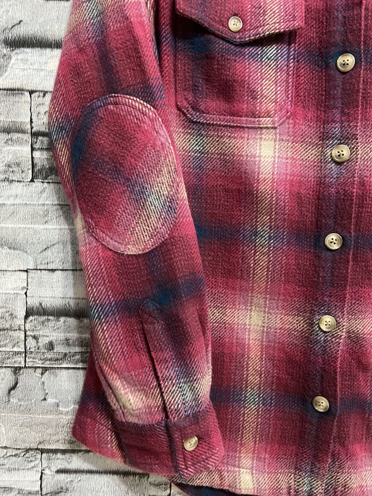 Eddie Bauer Eddie Bauer Flannel double pocket plaid Size L / US 10 / IT 46 - 4 Thumbnail