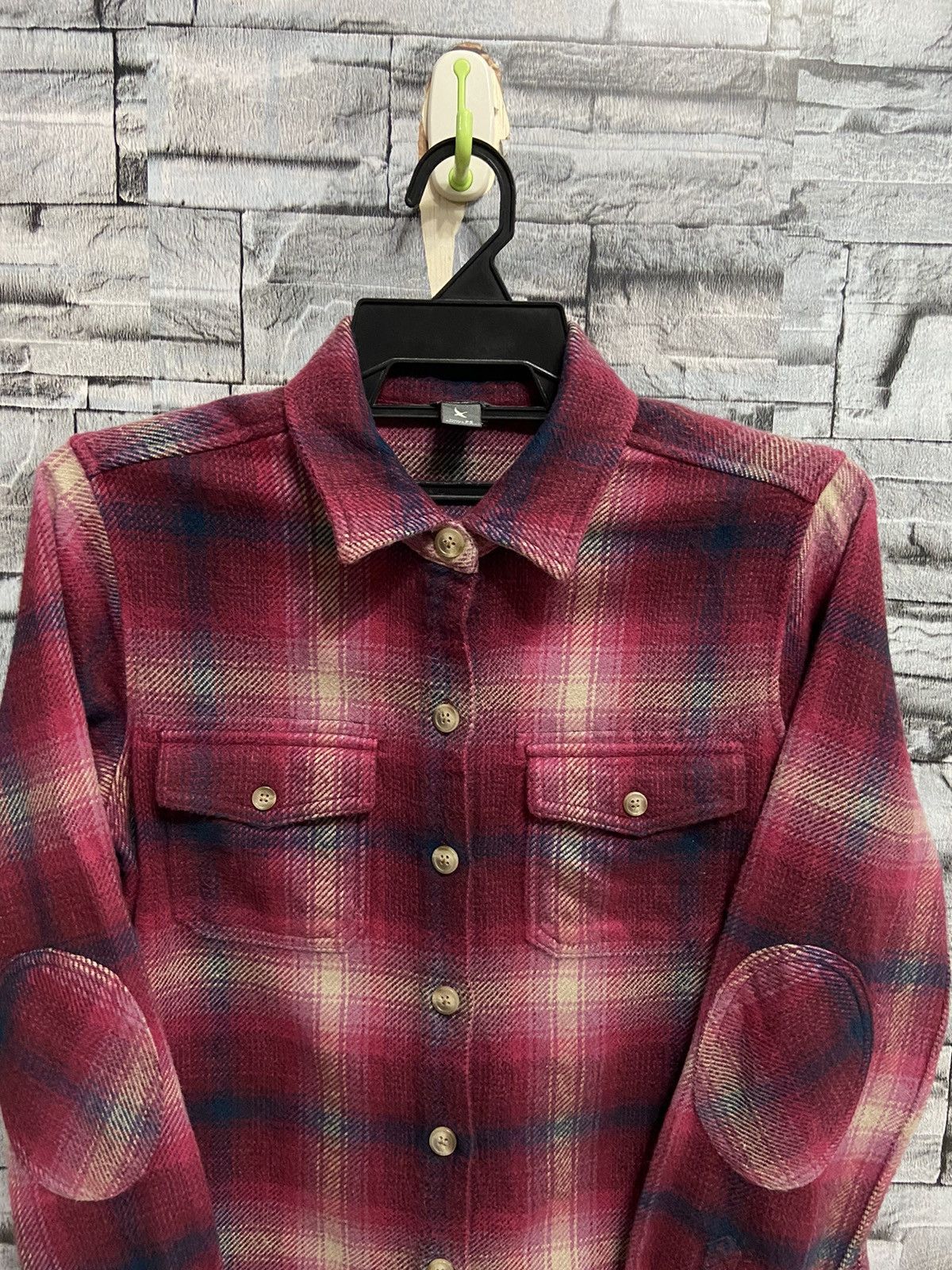 Eddie Bauer Eddie Bauer Flannel double pocket plaid Size L / US 10 / IT 46 - 2 Thumbnail