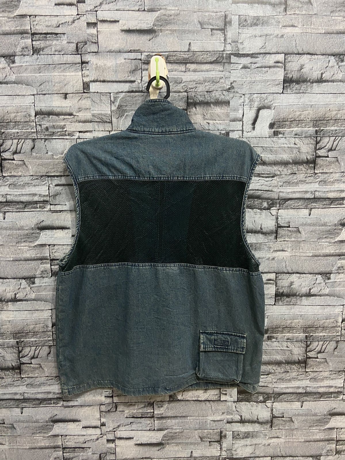 Japanese Brand Oscar Jones Denim Vest street fashion hip hop Size US L / EU 52-54 / 3 - 5 Thumbnail