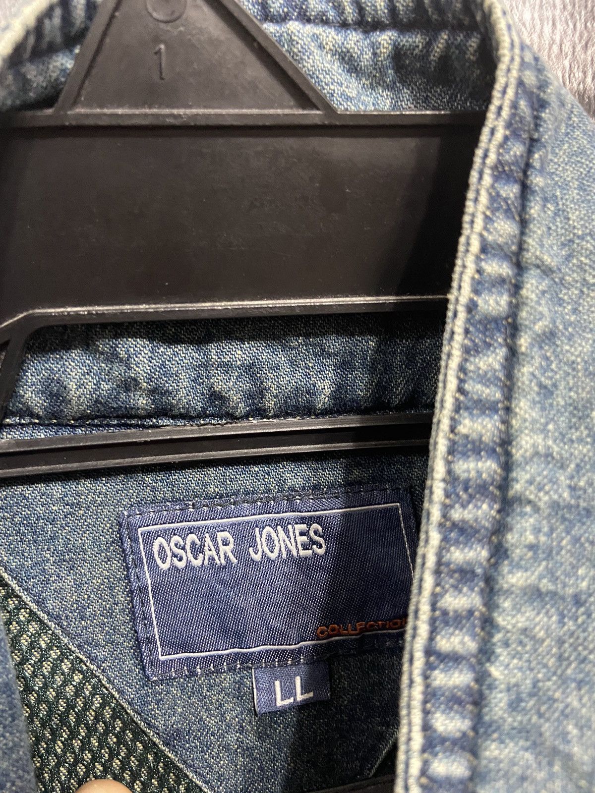 Japanese Brand Oscar Jones Denim Vest street fashion hip hop Size US L / EU 52-54 / 3 - 3 Thumbnail