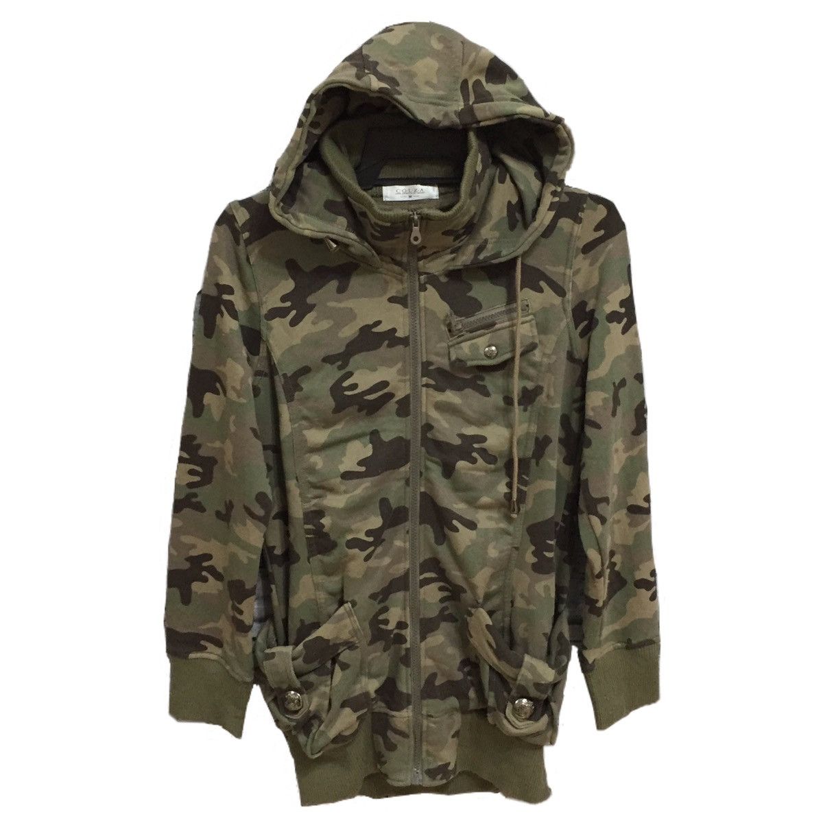Japanese Brand COLZA hoodie camouflage army size M Size US M / EU 48-50 / 2 - 1 Thumbnail