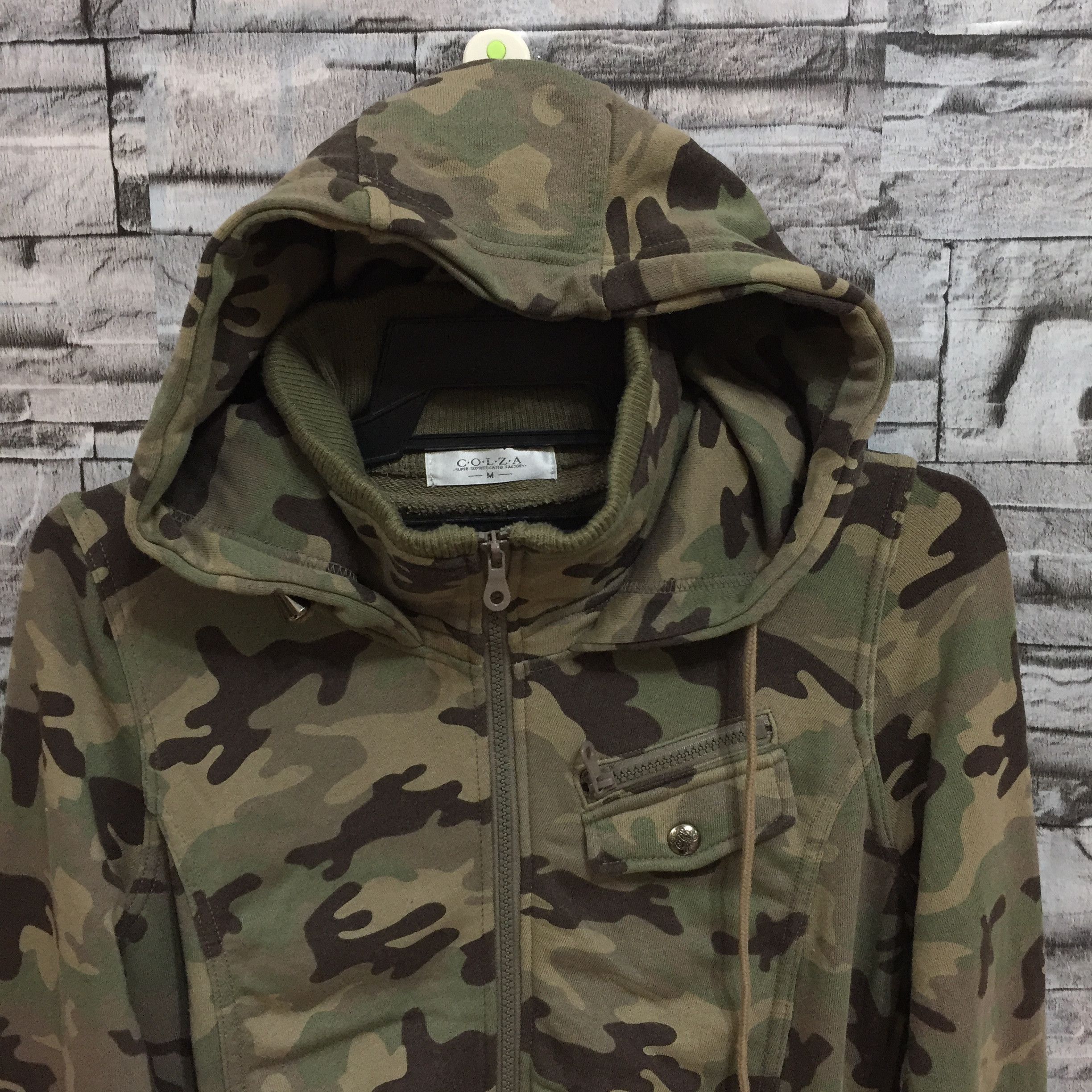 Japanese Brand COLZA hoodie camouflage army size M Size US M / EU 48-50 / 2 - 3 Thumbnail