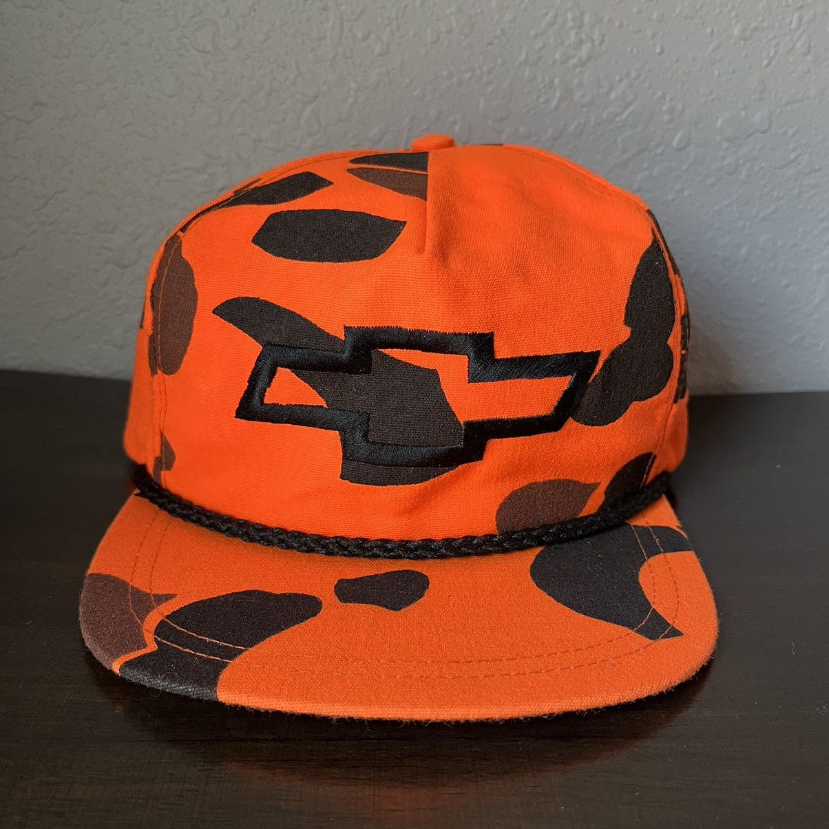 Hats × Snap Back × Trucker Hat 90s Vintage Chevy / Chevrolet Snapback ...