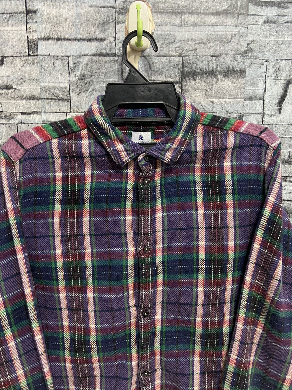 Flannel R. Newbold Flannel plaid design size L fit M Size US M / EU 48-50 / 2 - 2 Thumbnail