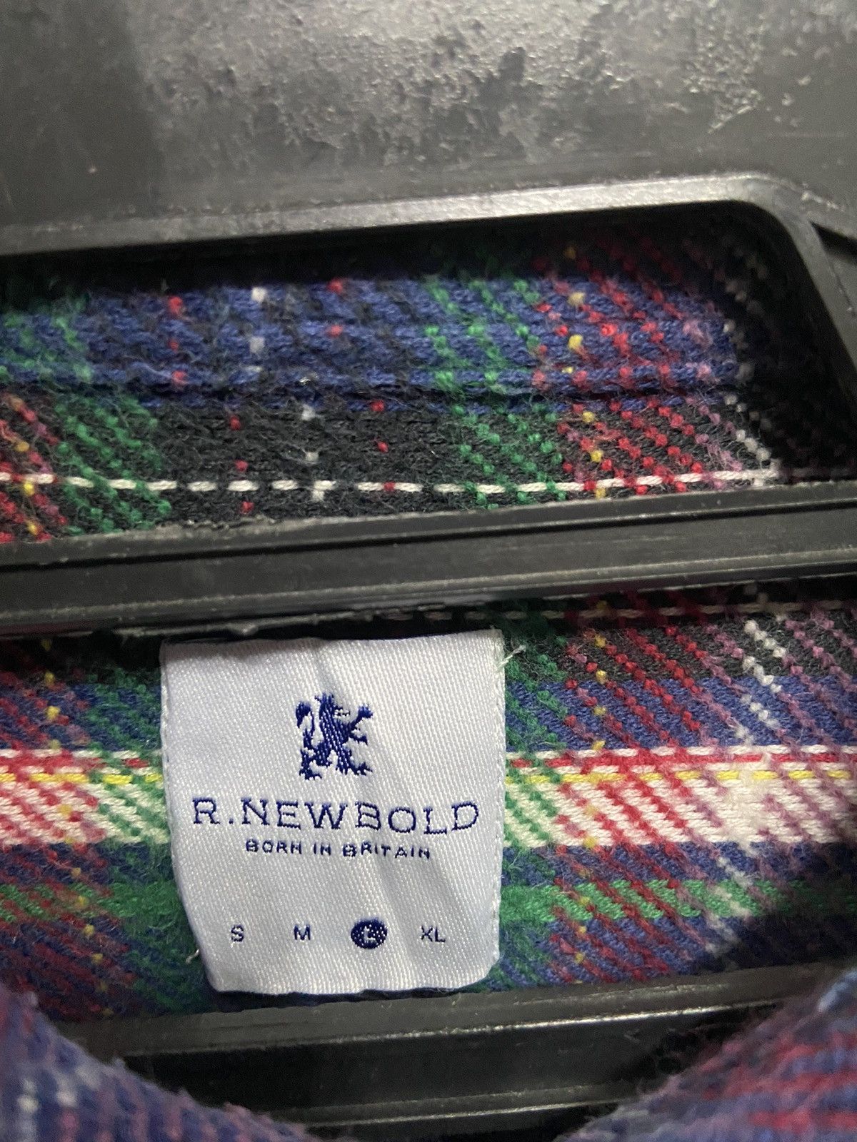 Flannel R. Newbold Flannel plaid design size L fit M Size US M / EU 48-50 / 2 - 3 Thumbnail