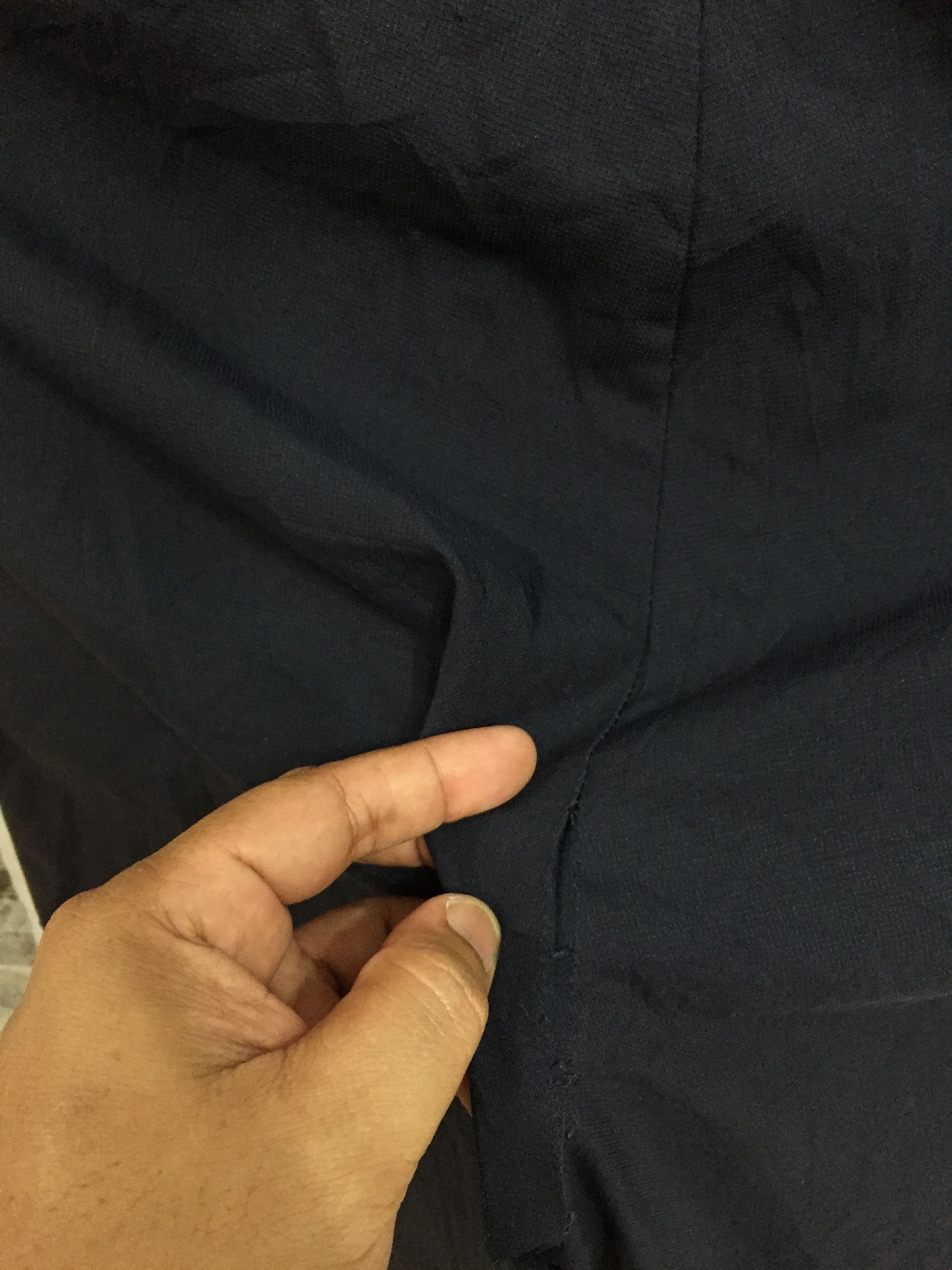 Adidas Adidas track pants embroidered size 32 (W 30-36) dark blue Size US 32 / EU 48 - 12 Thumbnail