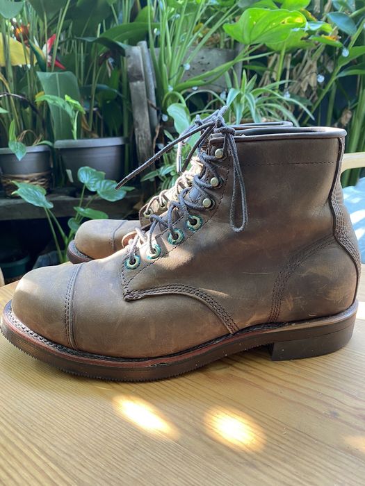 Vintage Chippewa x LL Bean iron works boots Grailed