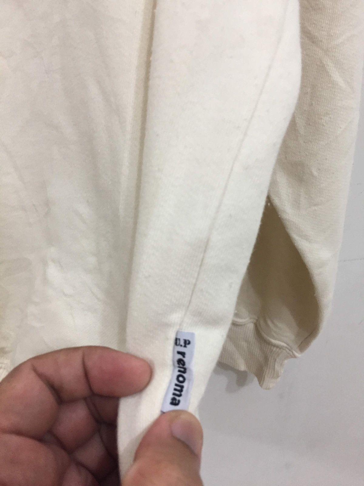 Renoma Vintage UP RENOMA sweatshirt embroidered big logo Size US M / EU 48-50 / 2 - 6 Thumbnail