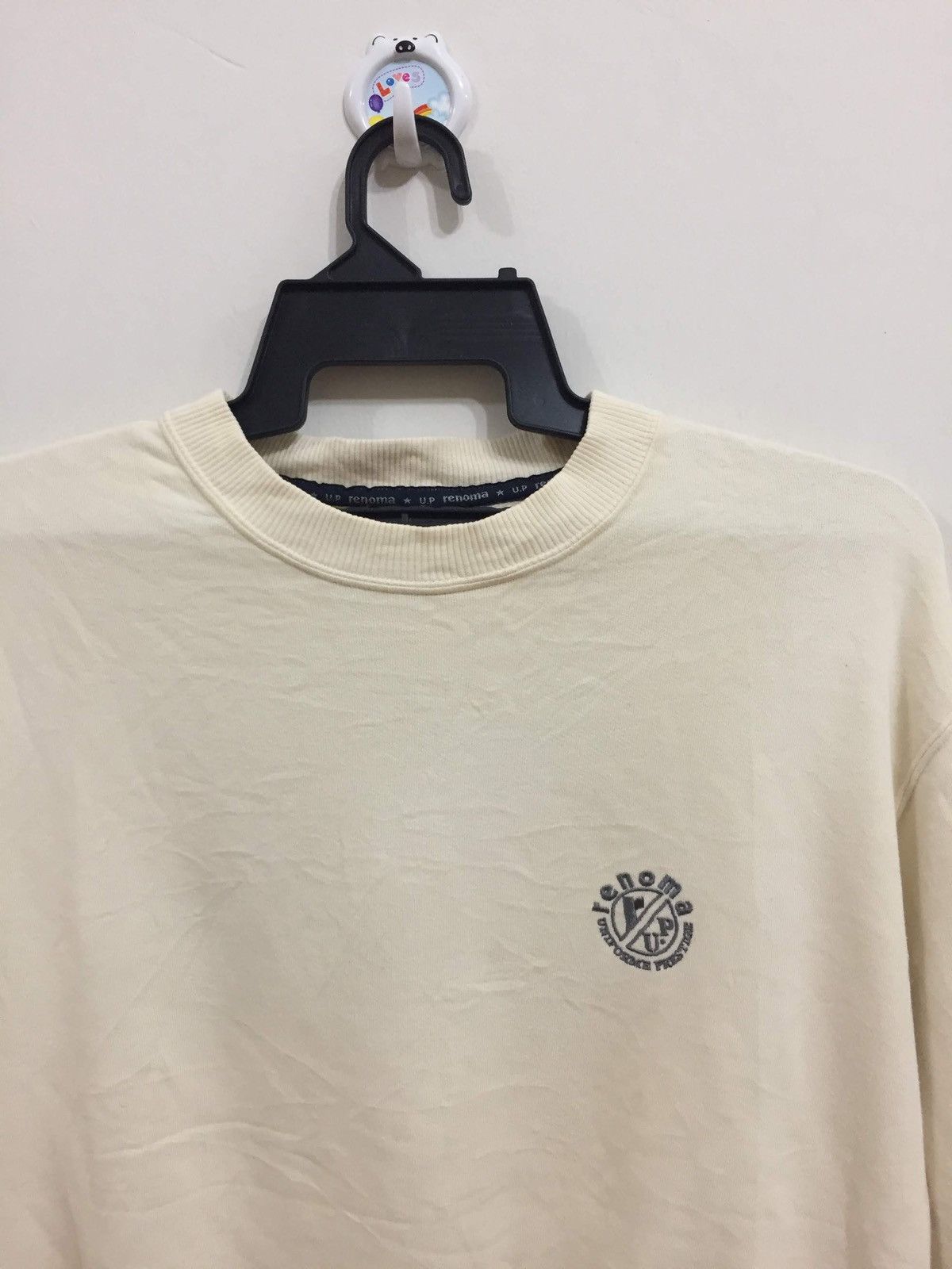 Renoma Vintage UP RENOMA sweatshirt embroidered big logo Size US M / EU 48-50 / 2 - 4 Thumbnail