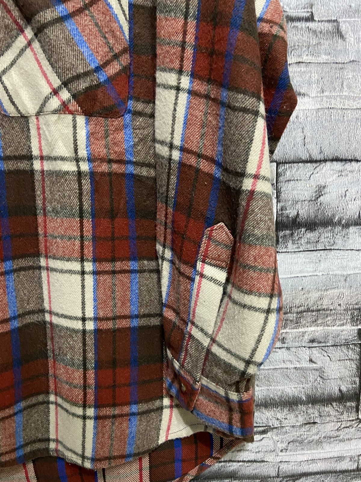 Flannel Vintage Jenkins B flannel double pocket plaid Size US M / EU 48-50 / 2 - 5 Thumbnail