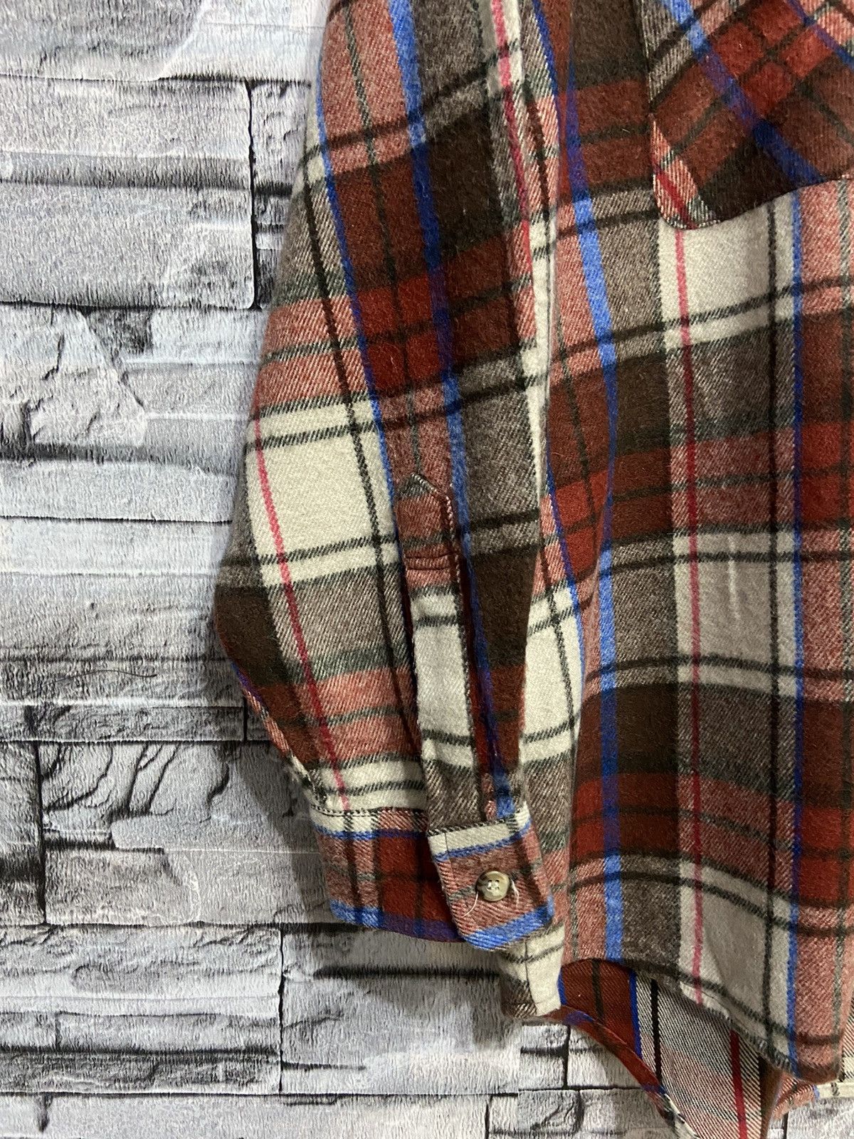 Flannel Vintage Jenkins B flannel double pocket plaid Size US M / EU 48-50 / 2 - 4 Thumbnail