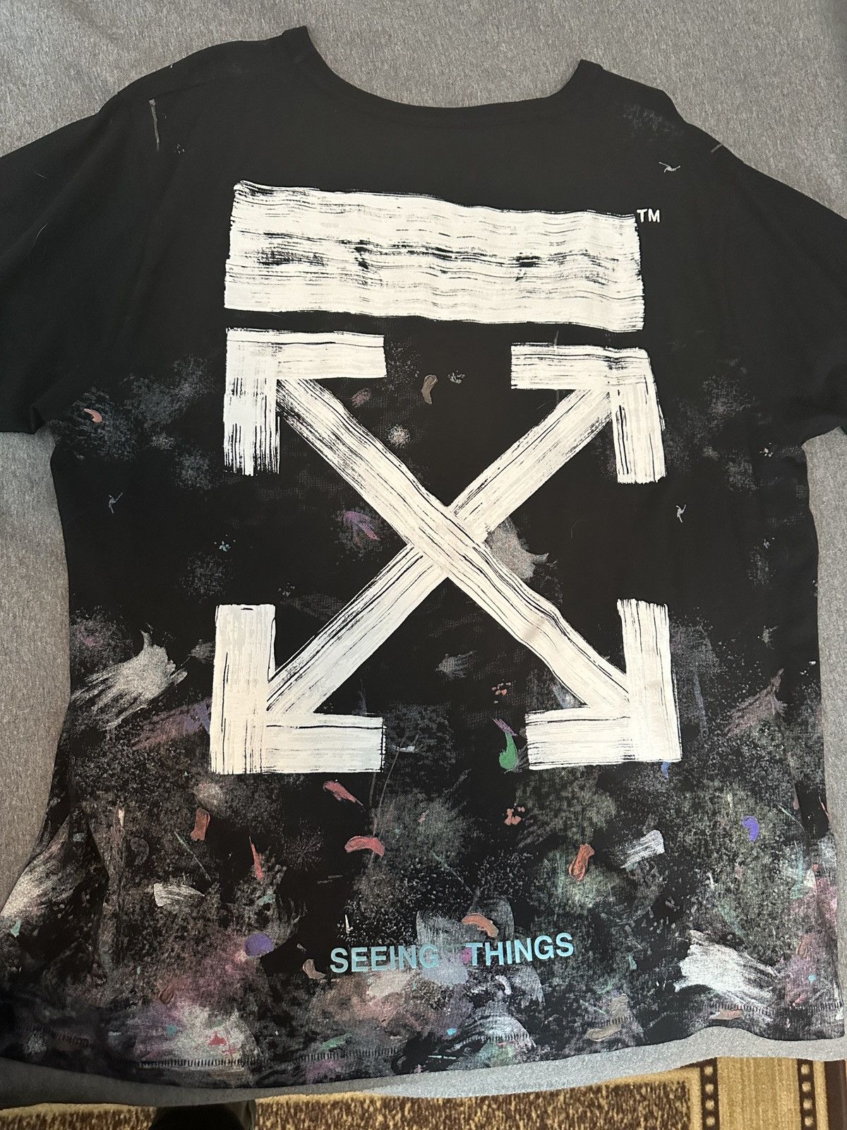 Seeing things off white t outlet shirt