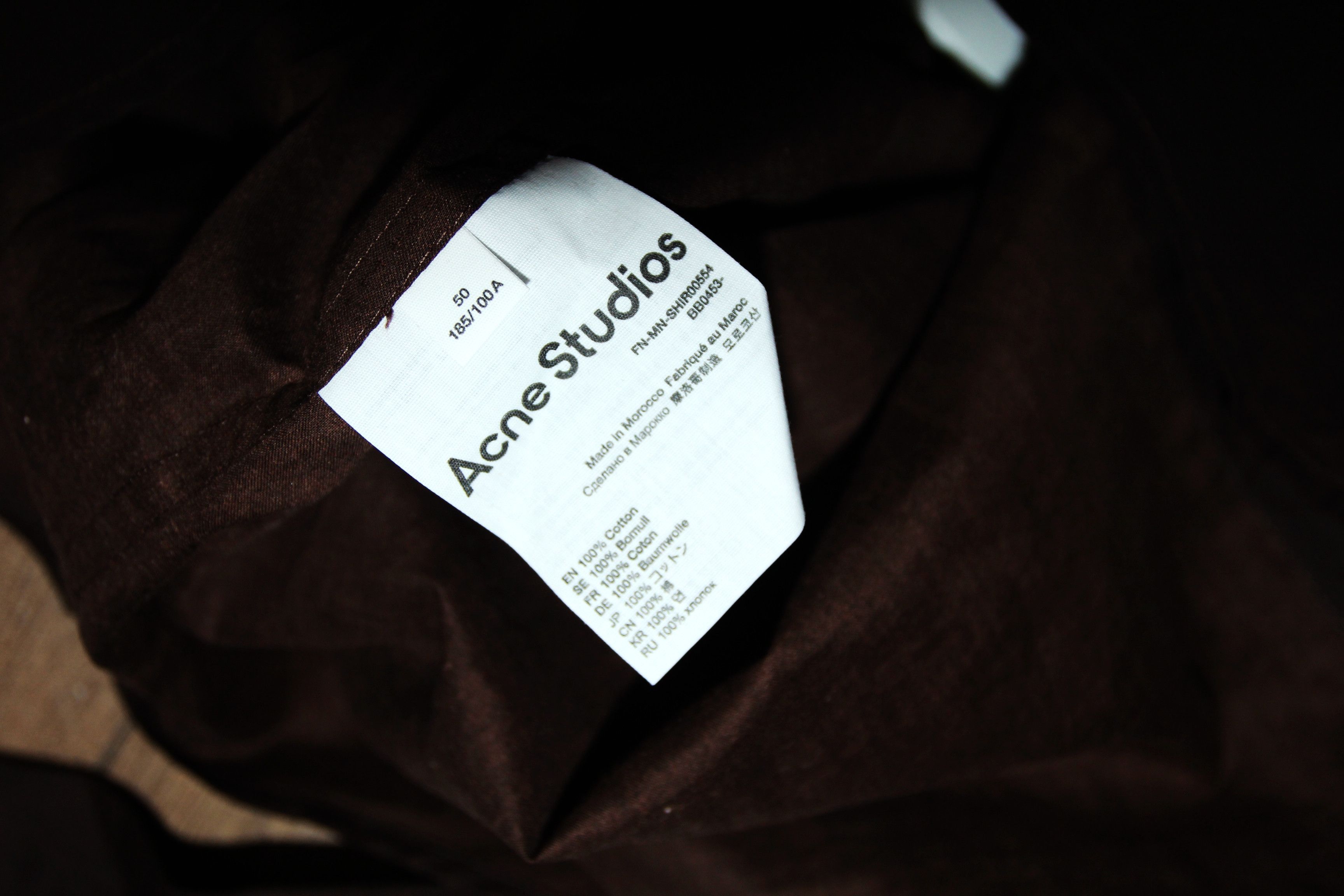 Acne Studios BNWT AW22 ACNE STUDIOS KALEIDOSCOPE PRINTED SHIRT 50 Size US M / EU 48-50 / 2 - 8 Thumbnail