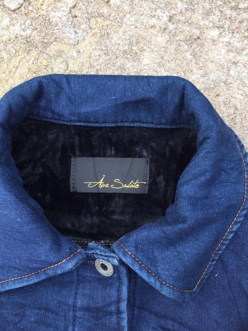 Japanese Brand Ave Sabato Trucker Jacket Size S / US 4 / IT 40 - 7 Thumbnail