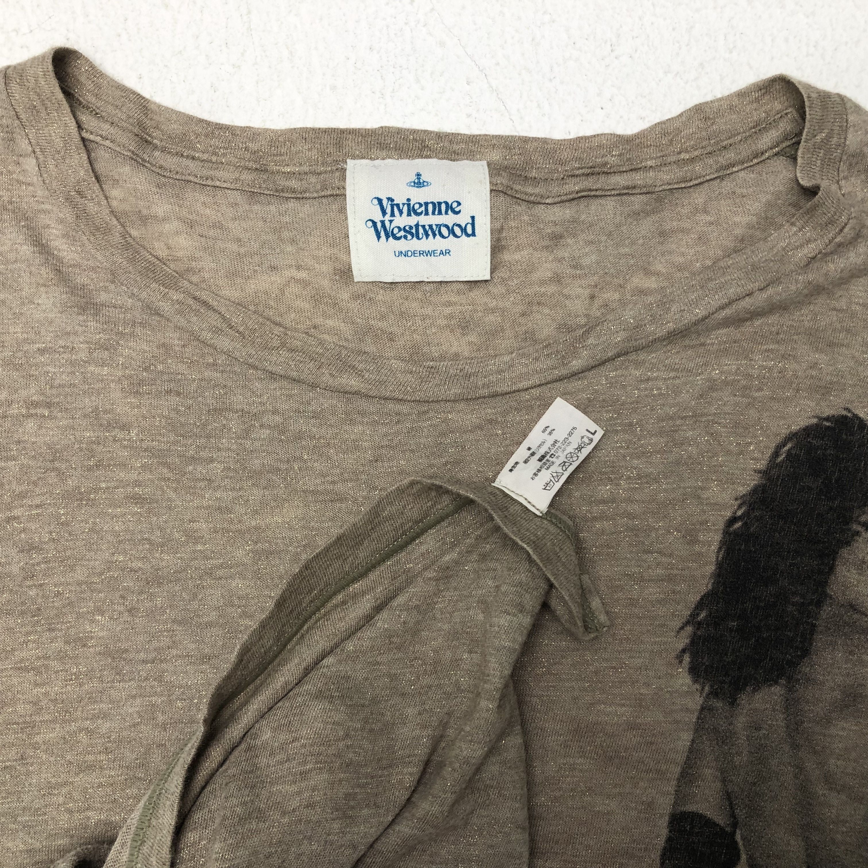 Vintage × Vivienne Westwood Vintage Vivienne Westword Sexy Girls Style Tshirt Size S / US 4 / IT 40 - 4 Thumbnail