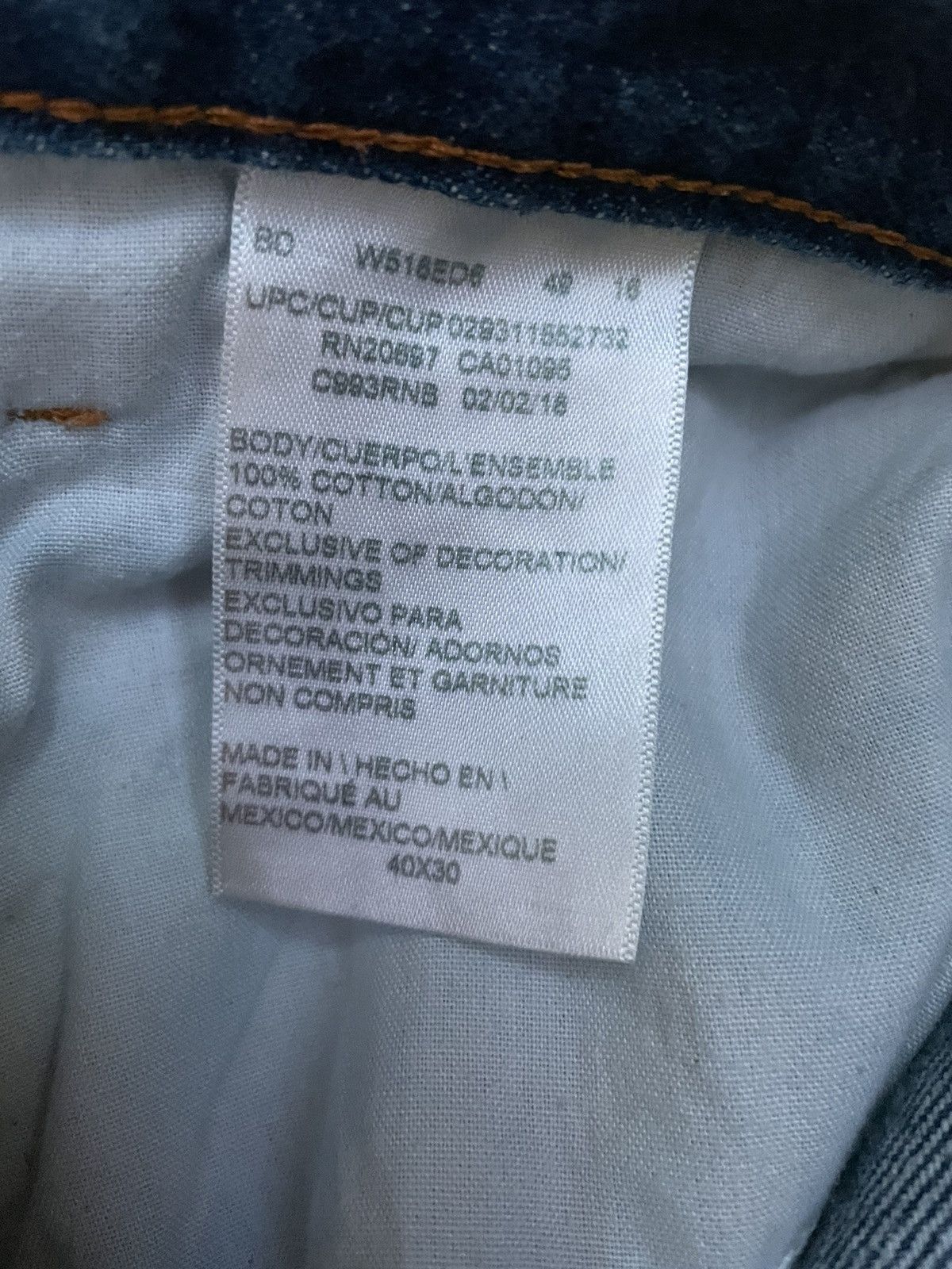Dickies × Vintage Vintage Dickies Baggy Work Denim Size US 38 / EU 54 - 3 Thumbnail