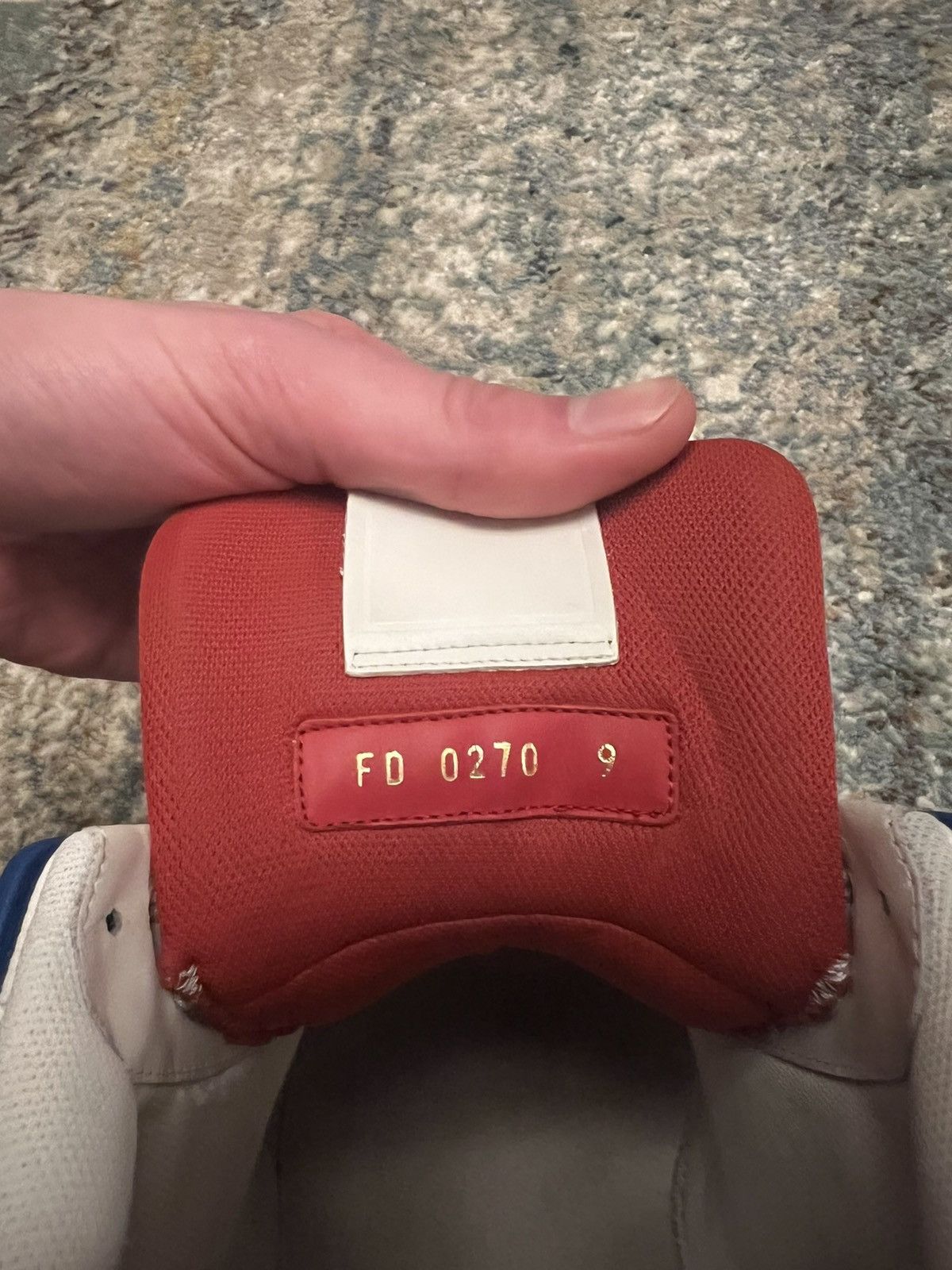 Louis Vuitton Louis Vuitton Virgil Abloh Trainer Sneaker Military Blue 4 Size US 11 / EU 44 - 7 Thumbnail
