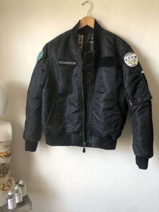 Japanese Brand Richardson Reversible Ma1 Graphic Sex Bomber Jacket S Grailed 2743