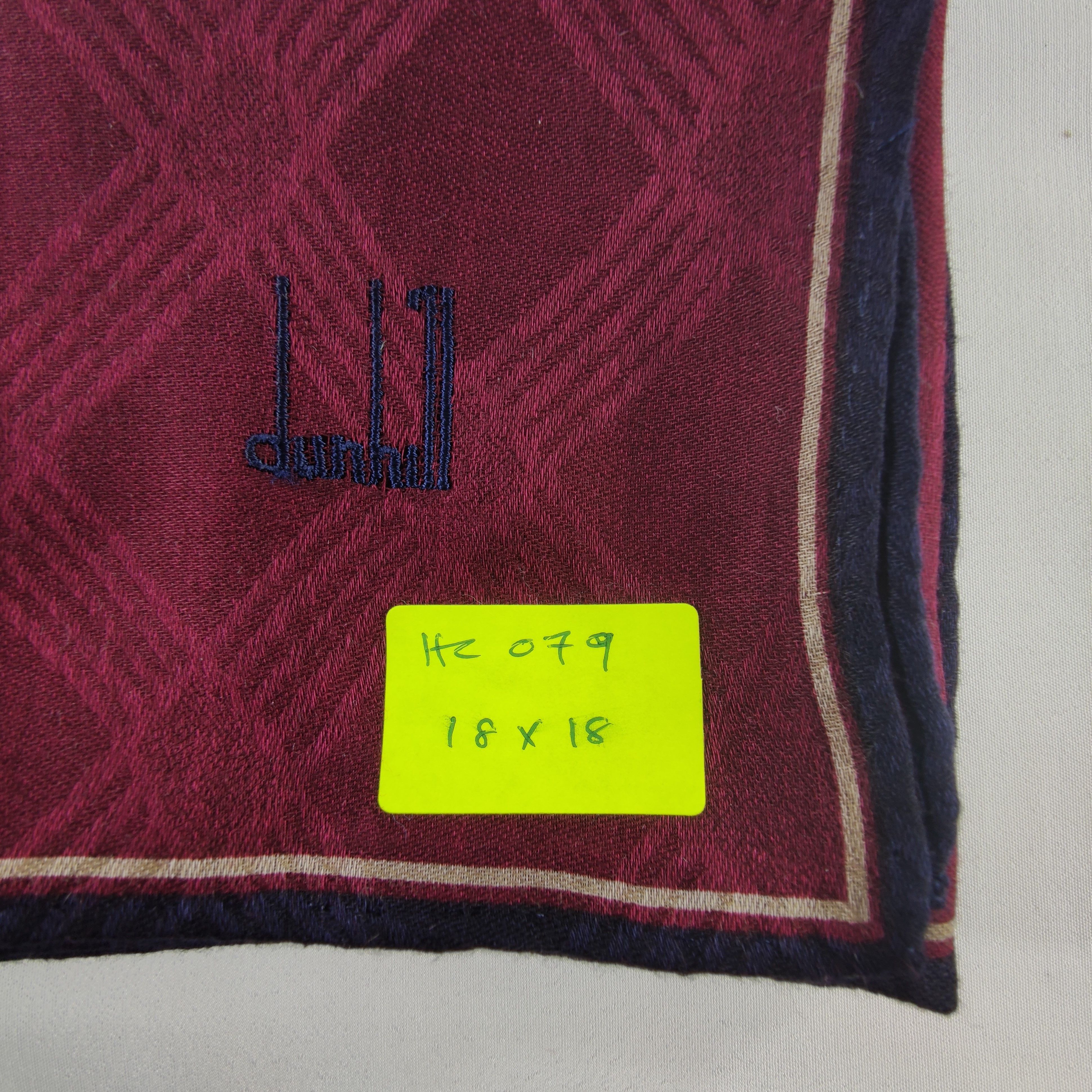 Alfred Dunhill Alfred Dunhill Handkerchief/Neckerchief/Bandana HC079 Size ONE SIZE - 5 Thumbnail