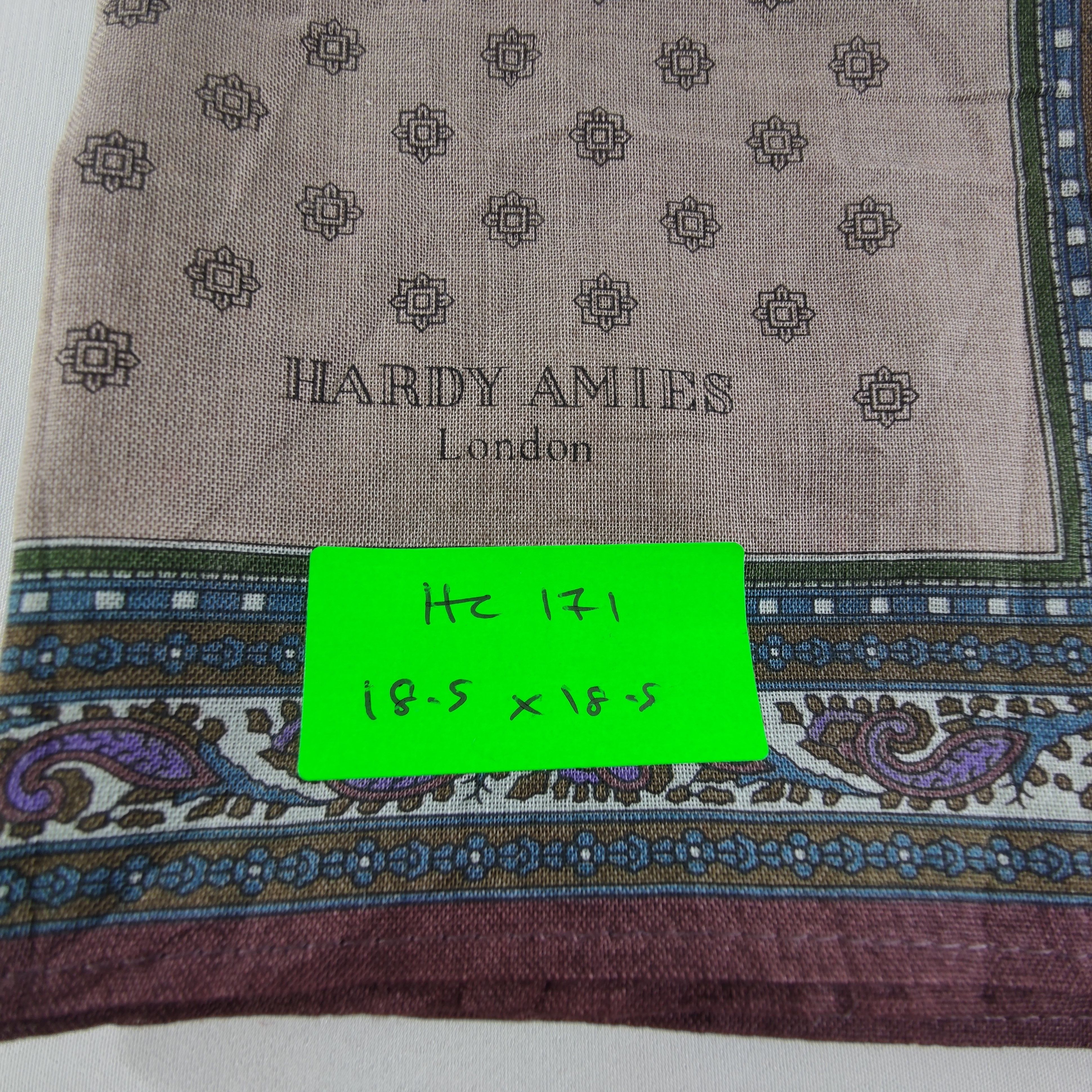Hardy Amies Hardy Amies Handkerchief/Neckerchief/Bandana HC171 Size ONE SIZE - 4 Thumbnail