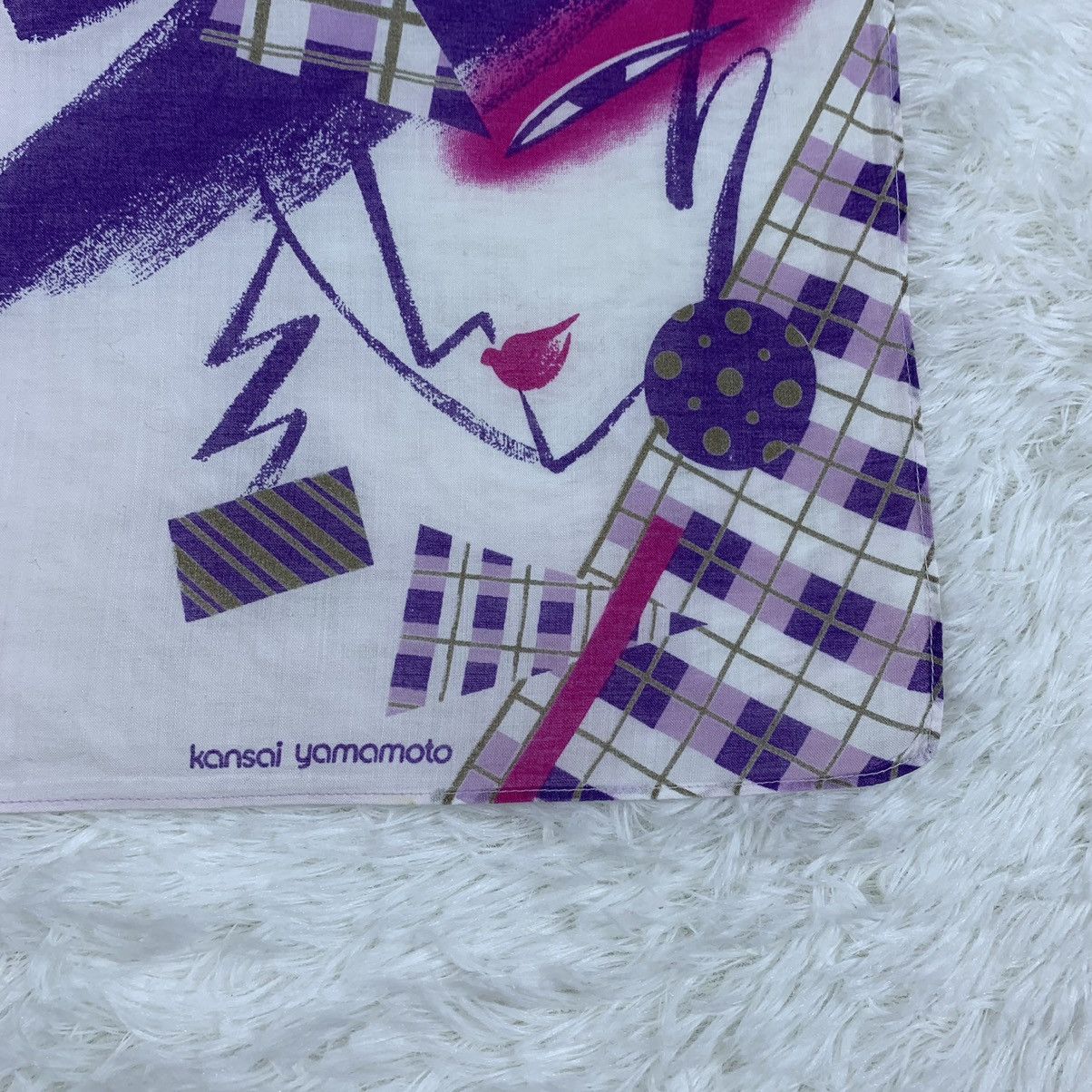 Japanese Brand × Kansai Yamamoto KANSAI YAMAMOTO handkerchief bandana handy scarf.. Size ONE SIZE - 5 Thumbnail