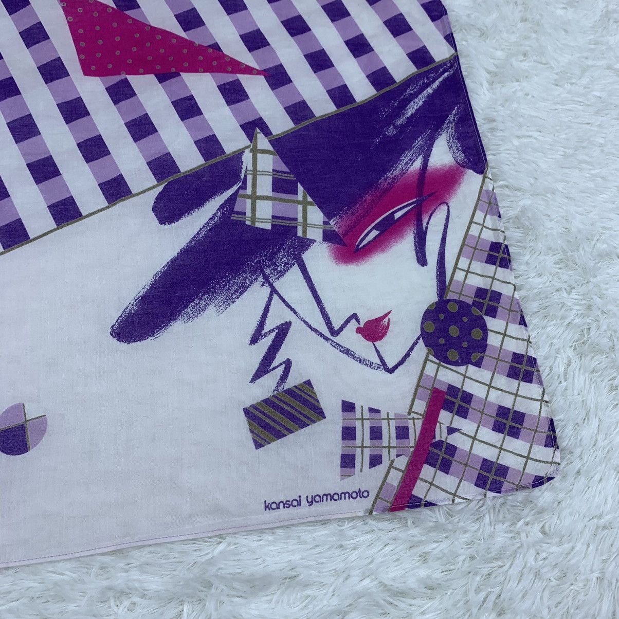 Japanese Brand × Kansai Yamamoto KANSAI YAMAMOTO handkerchief bandana handy scarf.. Size ONE SIZE - 9 Thumbnail
