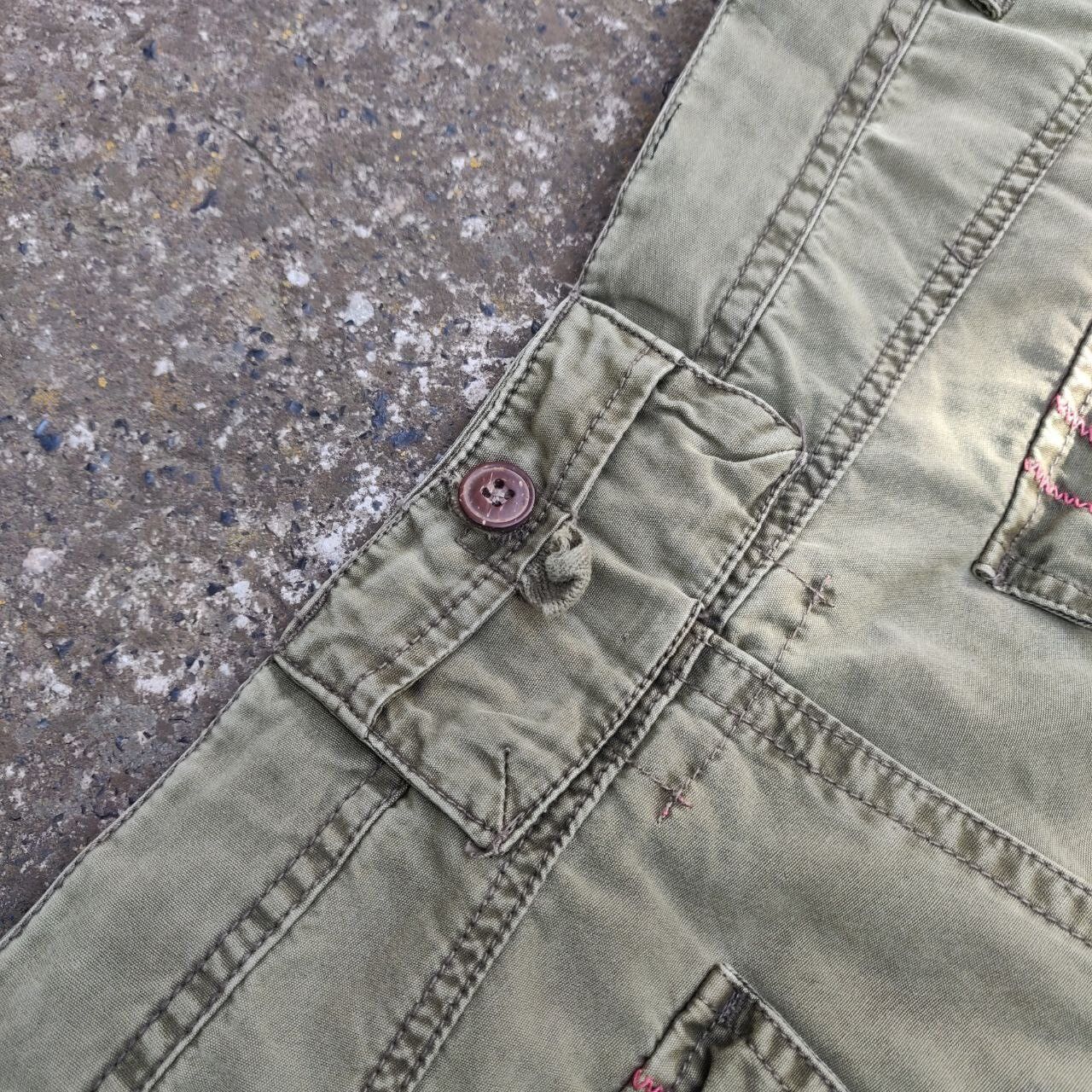 Vintage Vintage Japanese Cargo Pants Multipocket Y2K Military Secret Size US 32 / EU 48 - 10 Thumbnail