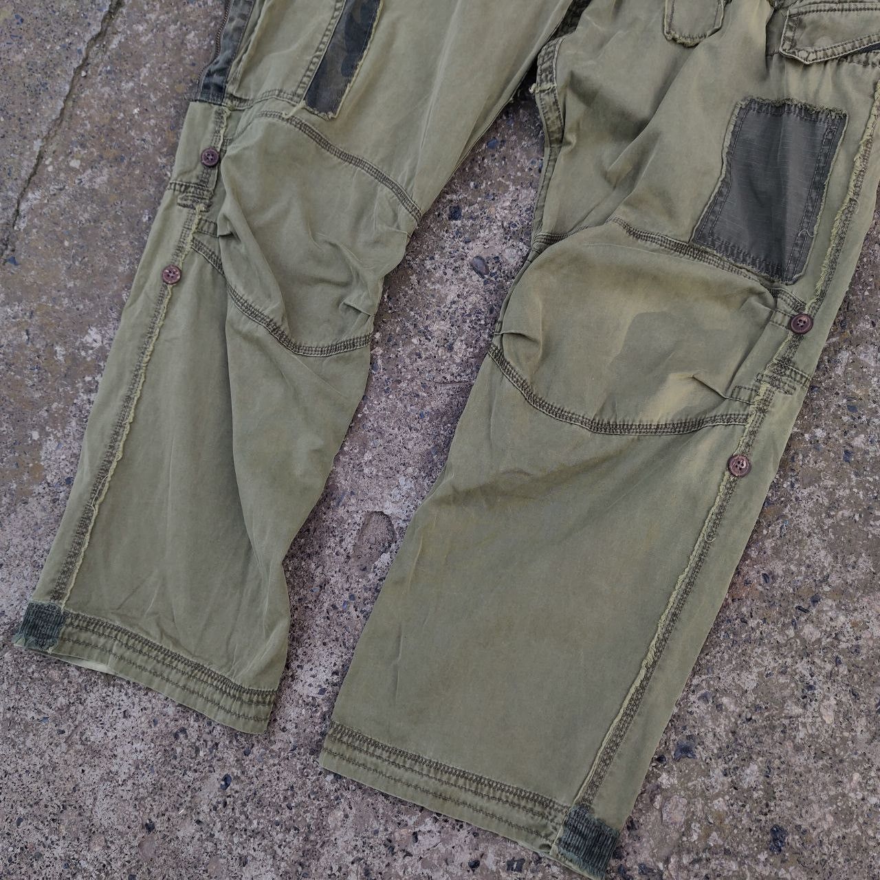 Vintage Vintage Japanese Cargo Pants Multipocket Y2K Military Secret Size US 32 / EU 48 - 7 Thumbnail