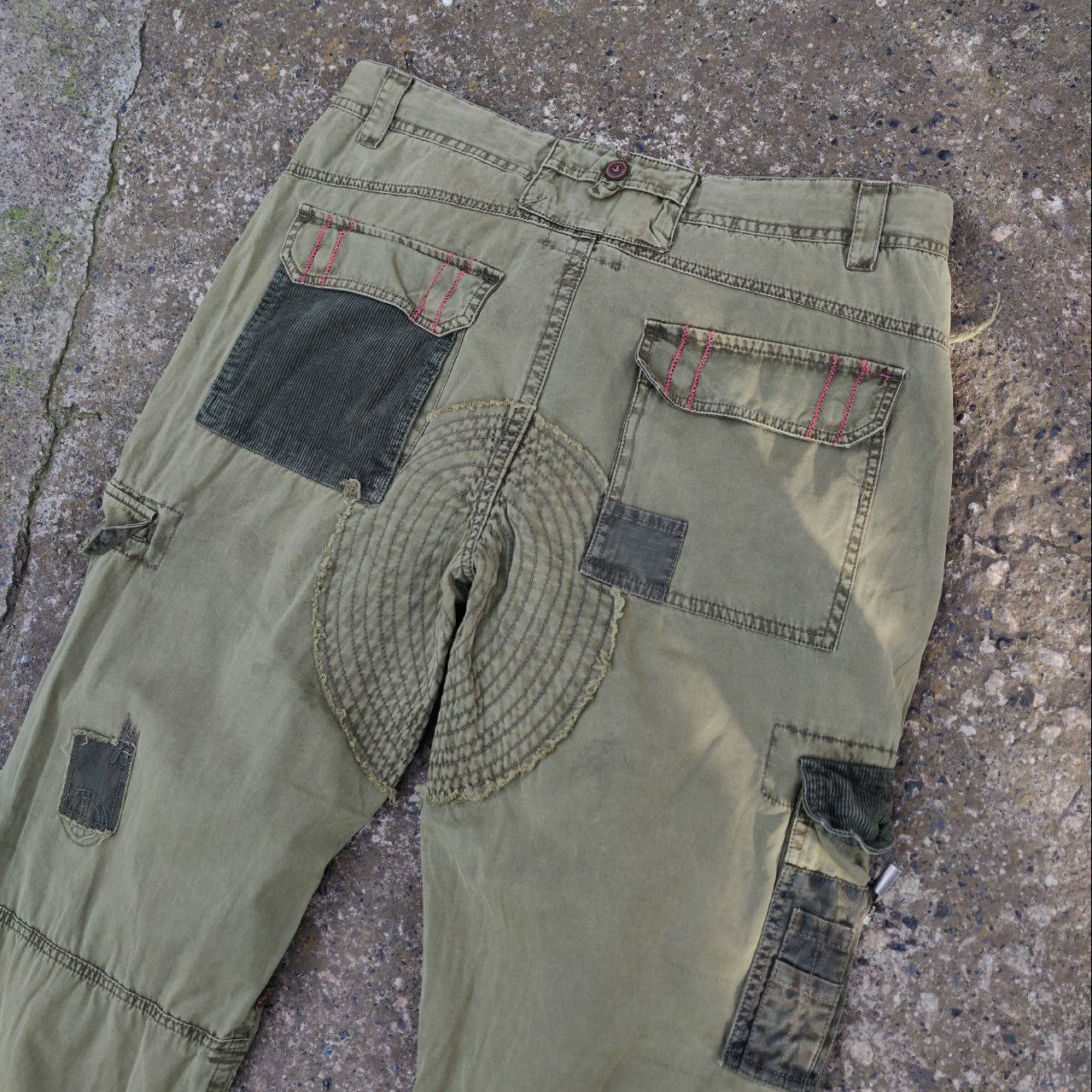 Vintage Vintage Japanese Cargo Pants Multipocket Y2K Military Secret Size US 32 / EU 48 - 6 Thumbnail