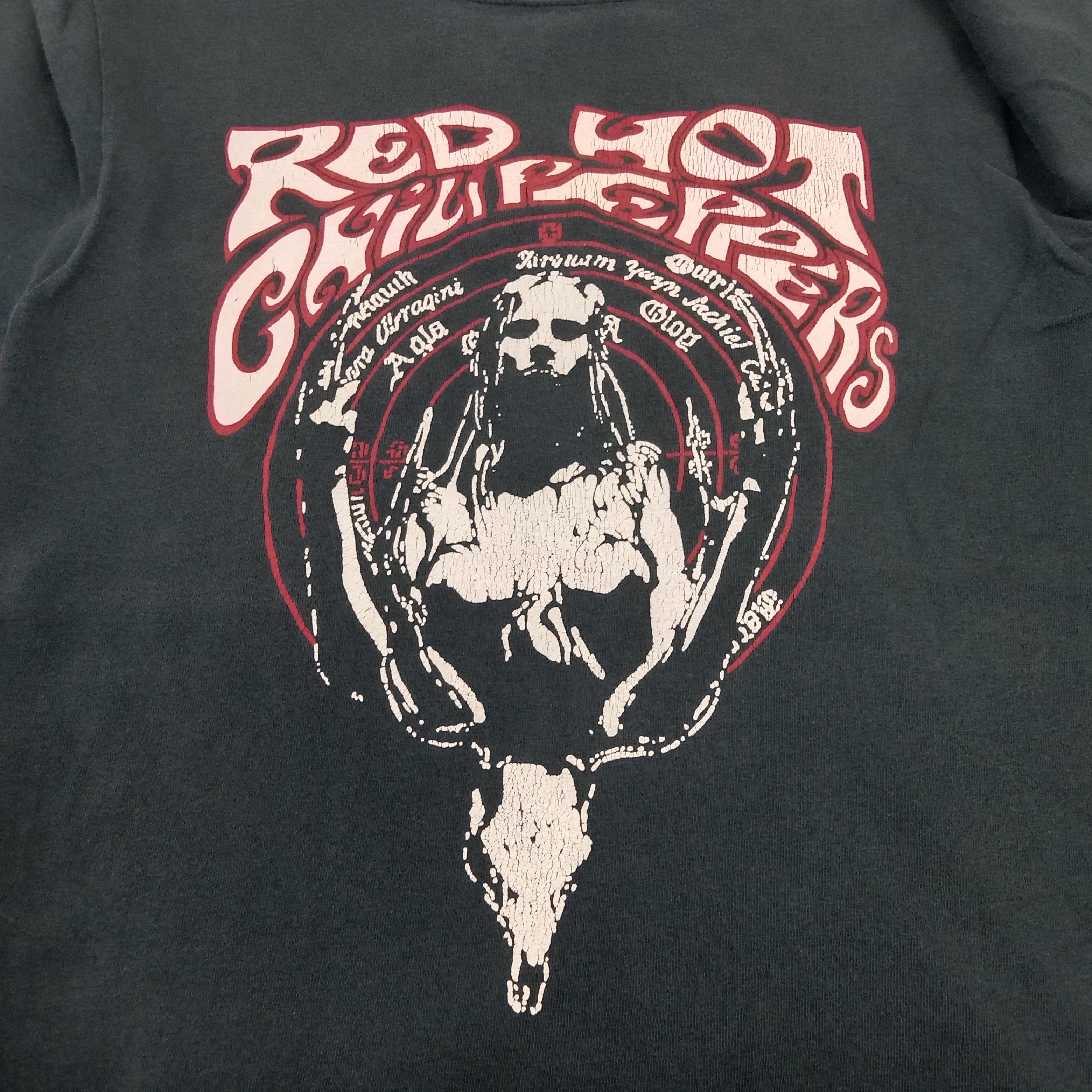 Anvil × Band Tees × Vintage Red Hot Chili Pepper American Rock Band Tshirt Size US S / EU 44-46 / 1 - 3 Thumbnail
