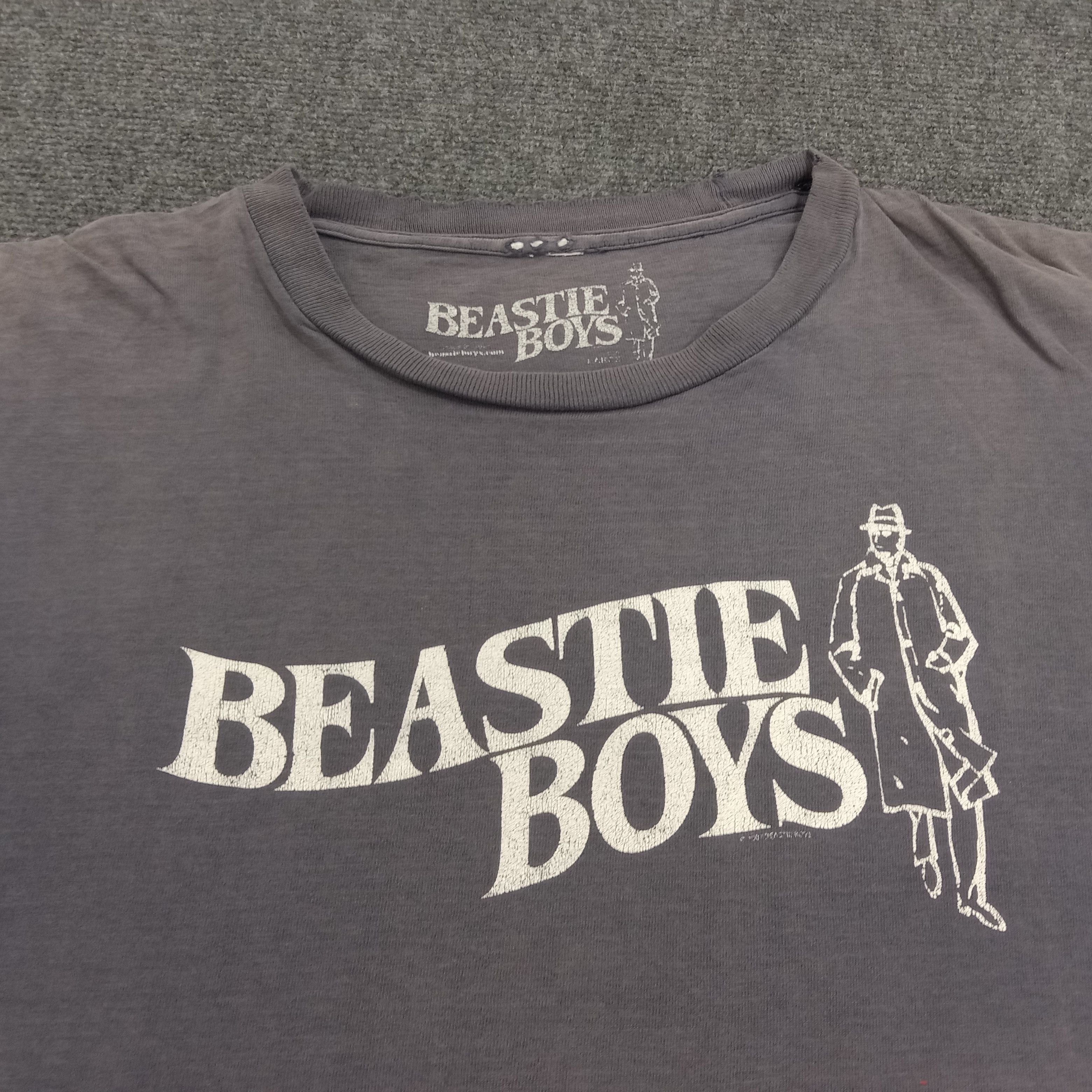 Rap Tees × Vintage Beastie Boys American Rapper Group Distressed Tees Size US L / EU 52-54 / 3 - 3 Thumbnail