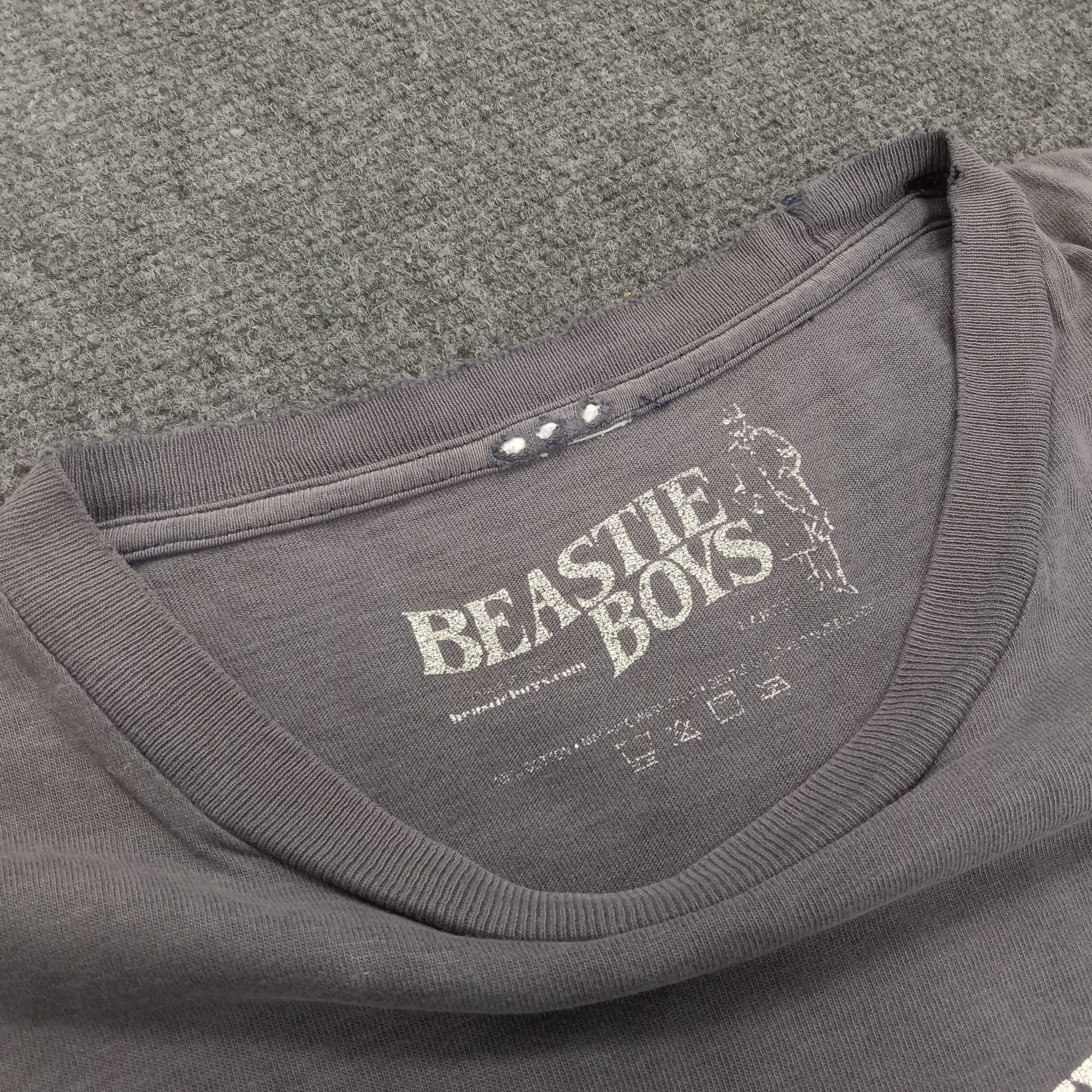Rap Tees × Vintage Beastie Boys American Rapper Group Distressed Tees Size US L / EU 52-54 / 3 - 4 Thumbnail