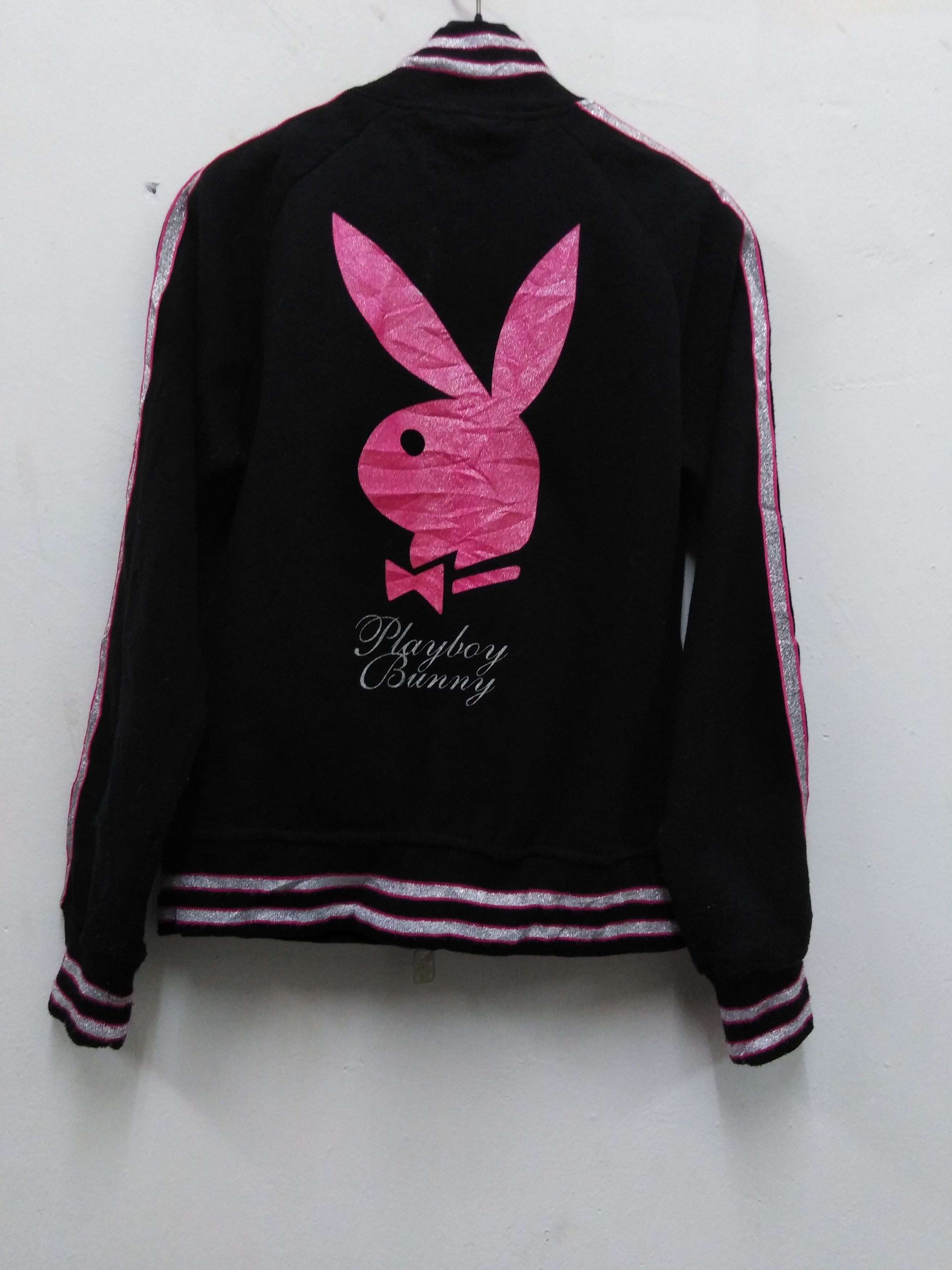 Playboy ✨Need Gone Today ✨PLAYBOY BUNNY VELVET JACKET Size US S / EU 44-46 / 1 - 2 Thumbnail