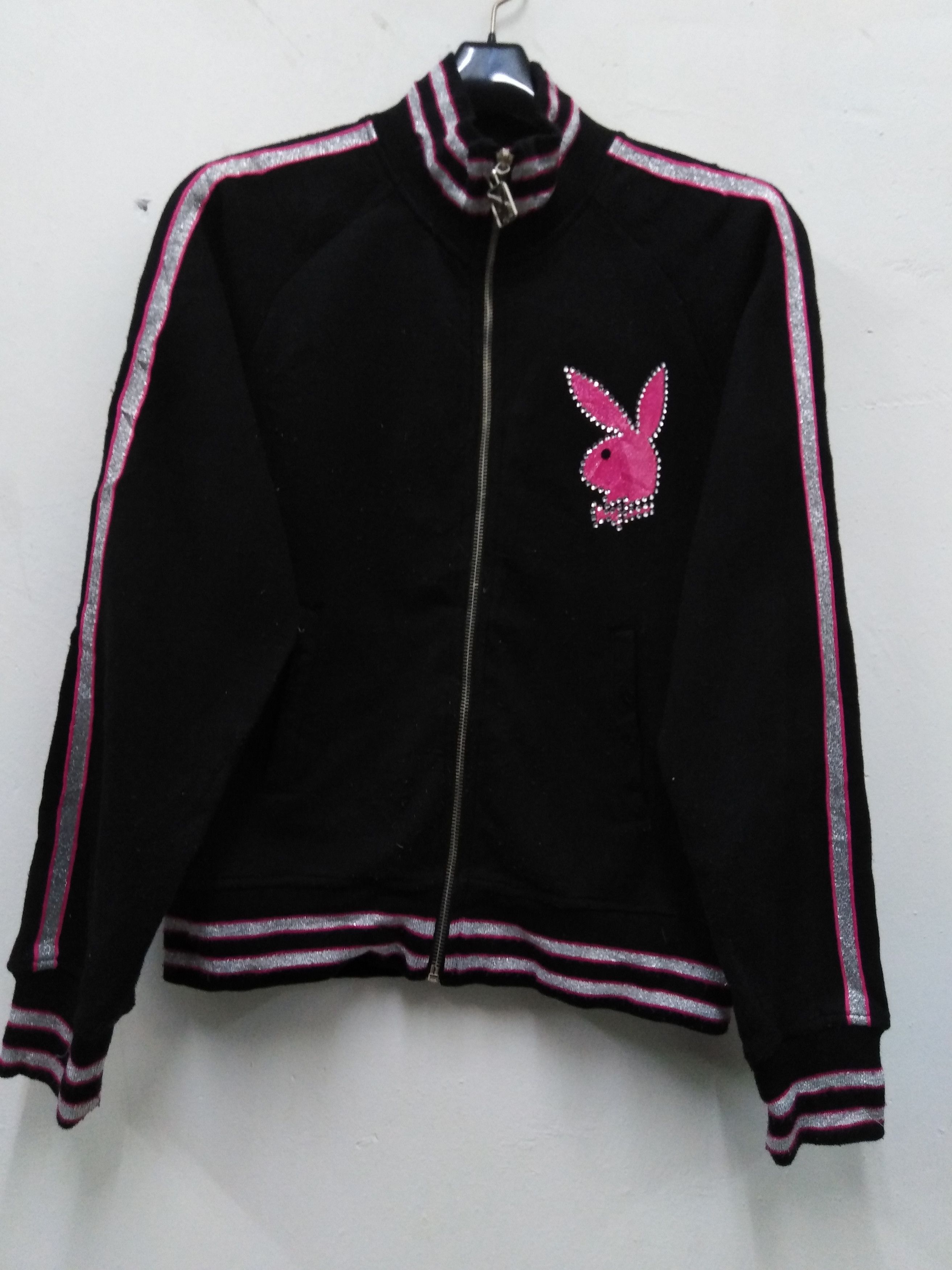 Playboy ✨Need Gone Today ✨PLAYBOY BUNNY VELVET JACKET Size US S / EU 44-46 / 1 - 1 Thumbnail