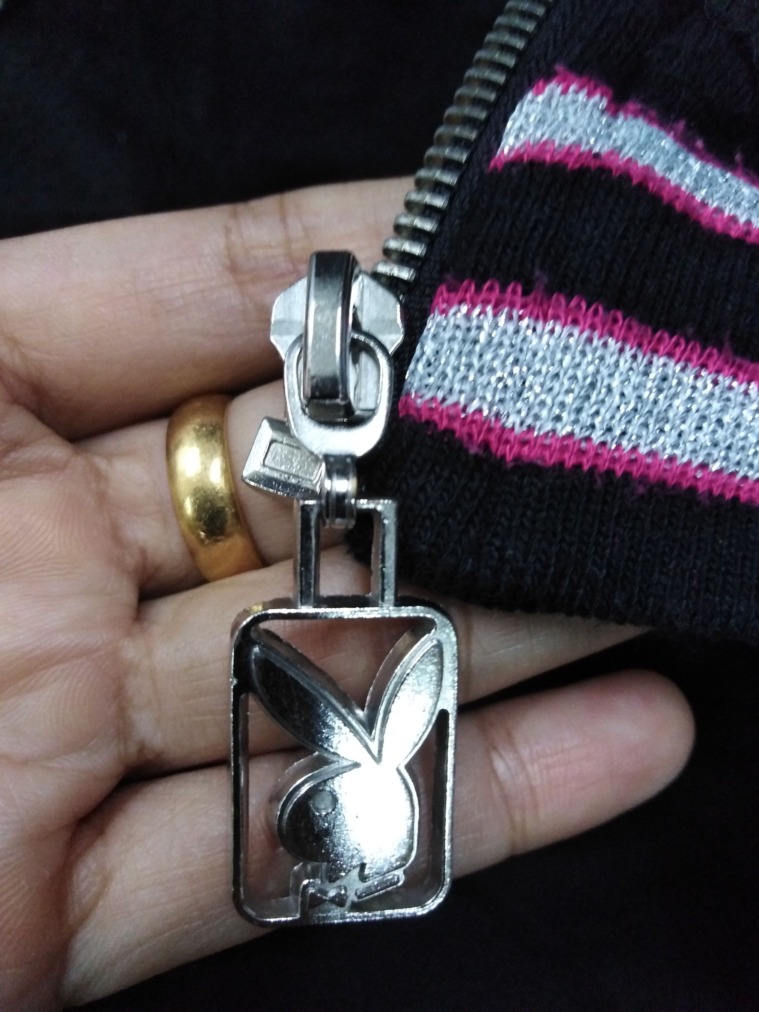 Playboy ✨Need Gone Today ✨PLAYBOY BUNNY VELVET JACKET Size US S / EU 44-46 / 1 - 7 Thumbnail