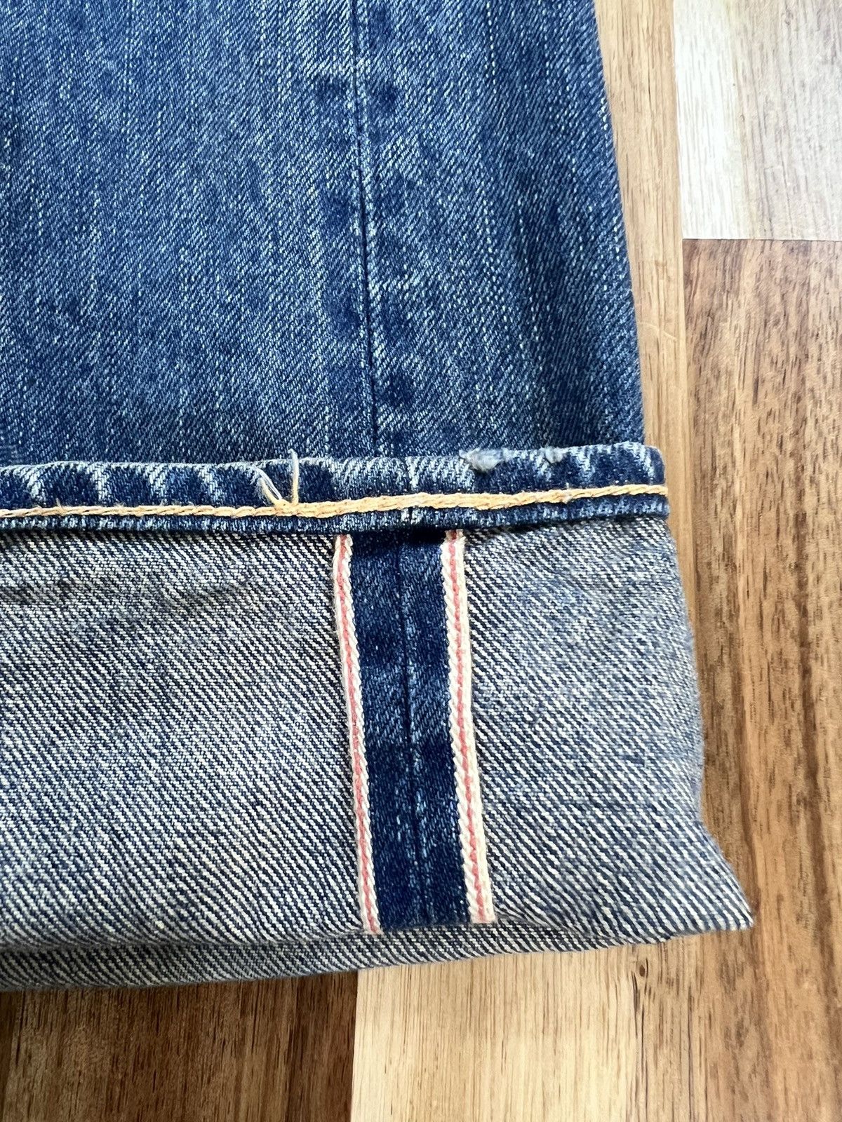 Issey Miyake Kuro Boro Japanese Selvedge Denim Jeans Size US 31 - 5 Thumbnail
