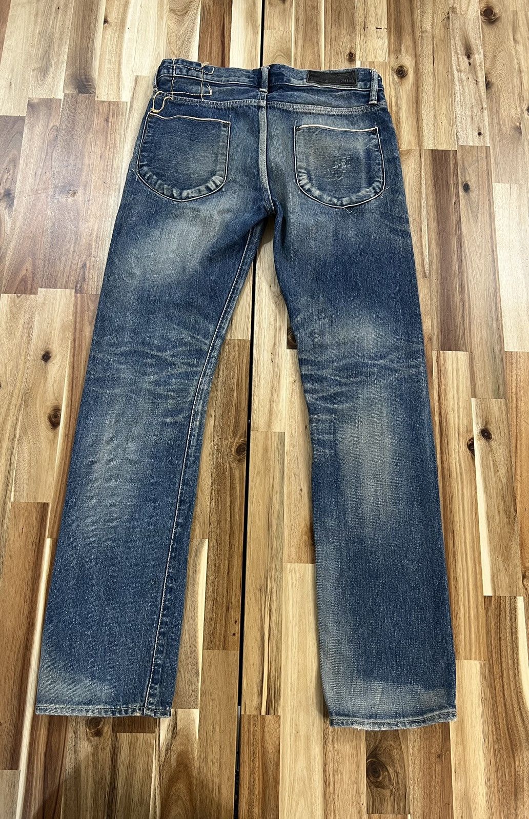 Issey Miyake Kuro Boro Japanese Selvedge Denim Jeans Size US 31 - 2 Thumbnail