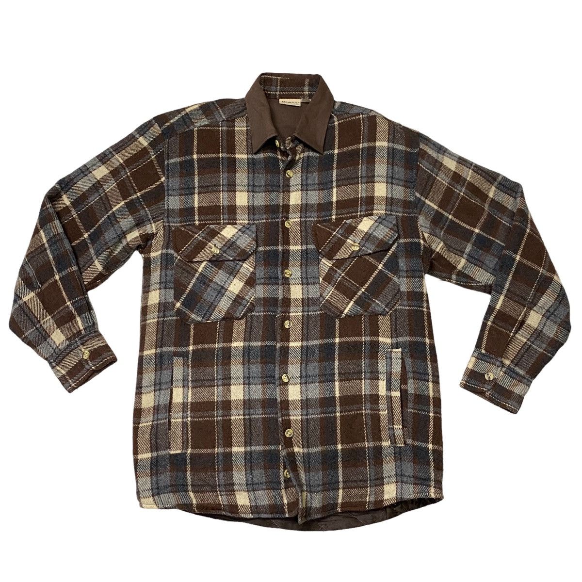 Flannel × Japanese Brand × Vintage vintage Dmart flannel jacket button up Size US M / EU 48-50 / 2 - 5 Thumbnail