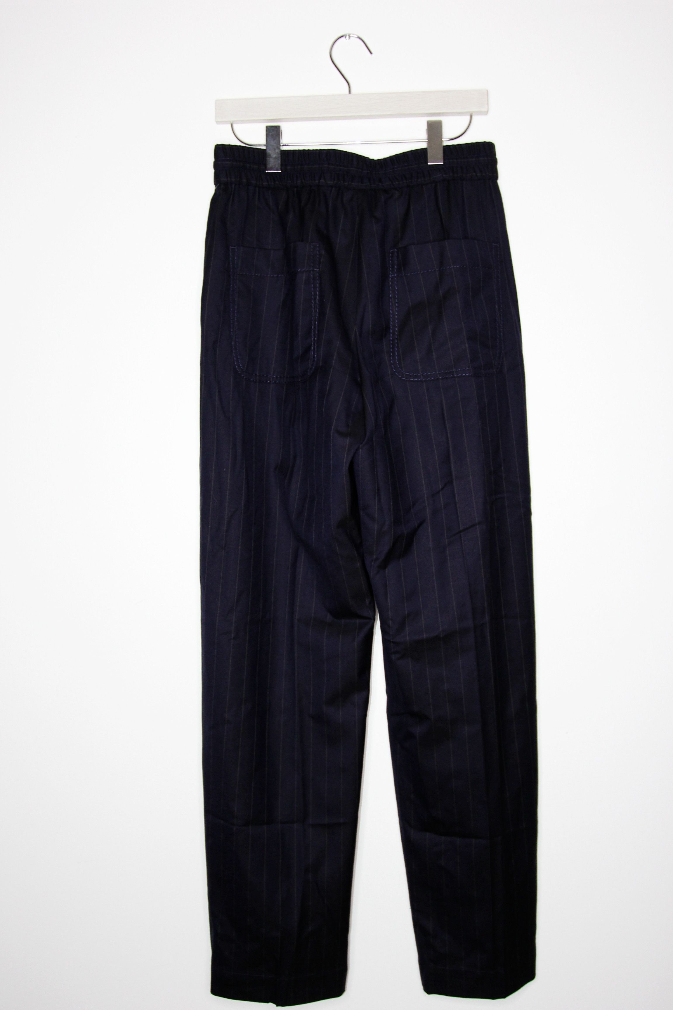 Lanvin BNWT AW22 LANVIN PINSTRIPED STRAIGHT-LEG PANTS 46 Size US 30 / EU 46 - 3 Thumbnail