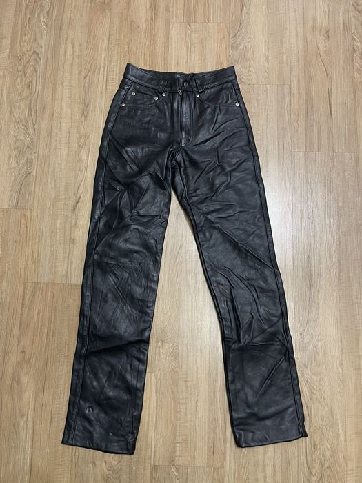 Schott Vintage Schott Leather Pants | Grailed