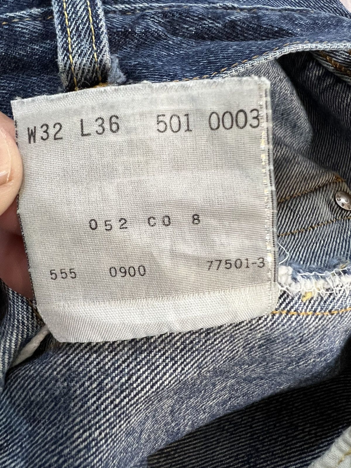 Levi's Vintage Levis 501XX Big E Selvedge Distressed Denim Jeans Size US 31 - 15 Thumbnail